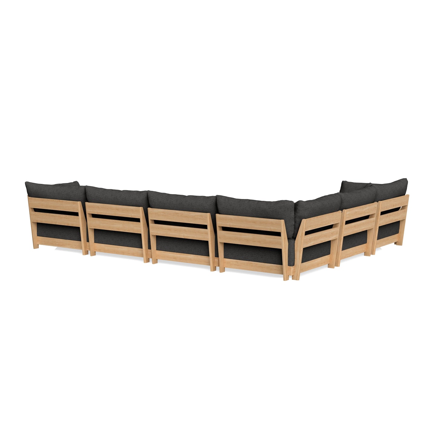 Slipcover Only - Modular Bondi 6-Seater Corner Sectional in Graphite