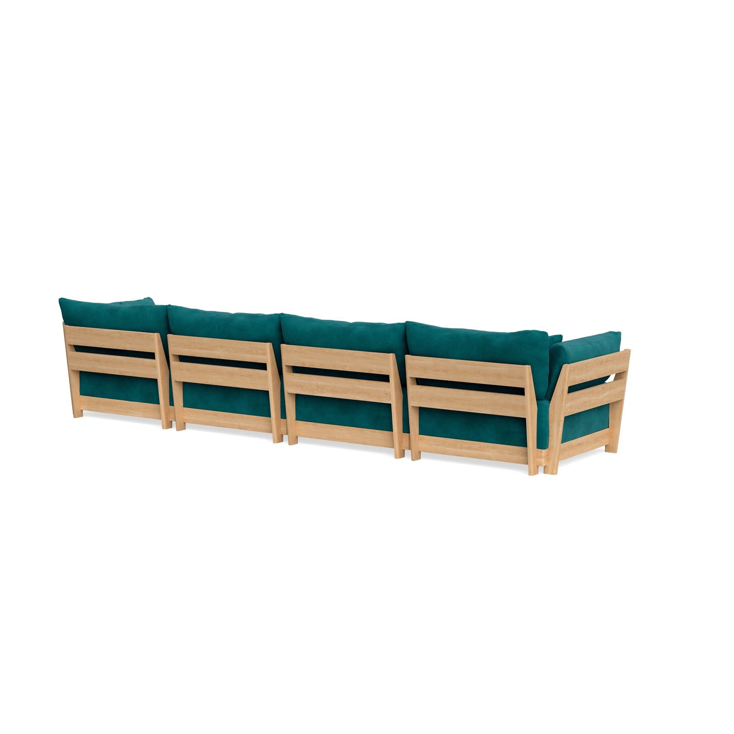 Slipcover Only - Modular Bondi 4-Seater Sofa in Peacock