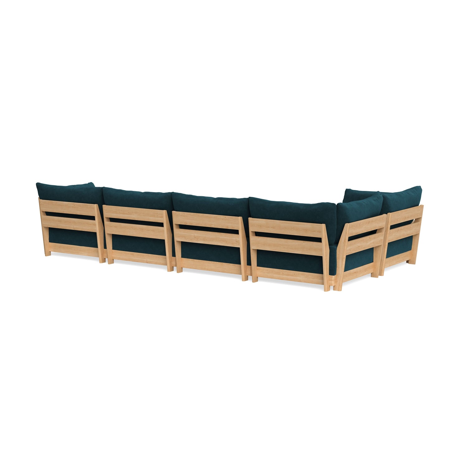 Slipcover Only - Modular Bondi 5-Seater L-Sectional in Indigo