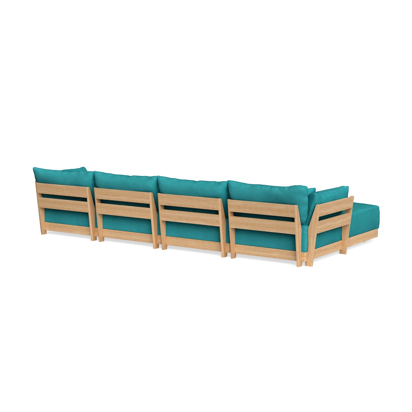 Slipcover Only - Modular Bondi 4-Seater U-Sectional in Pool