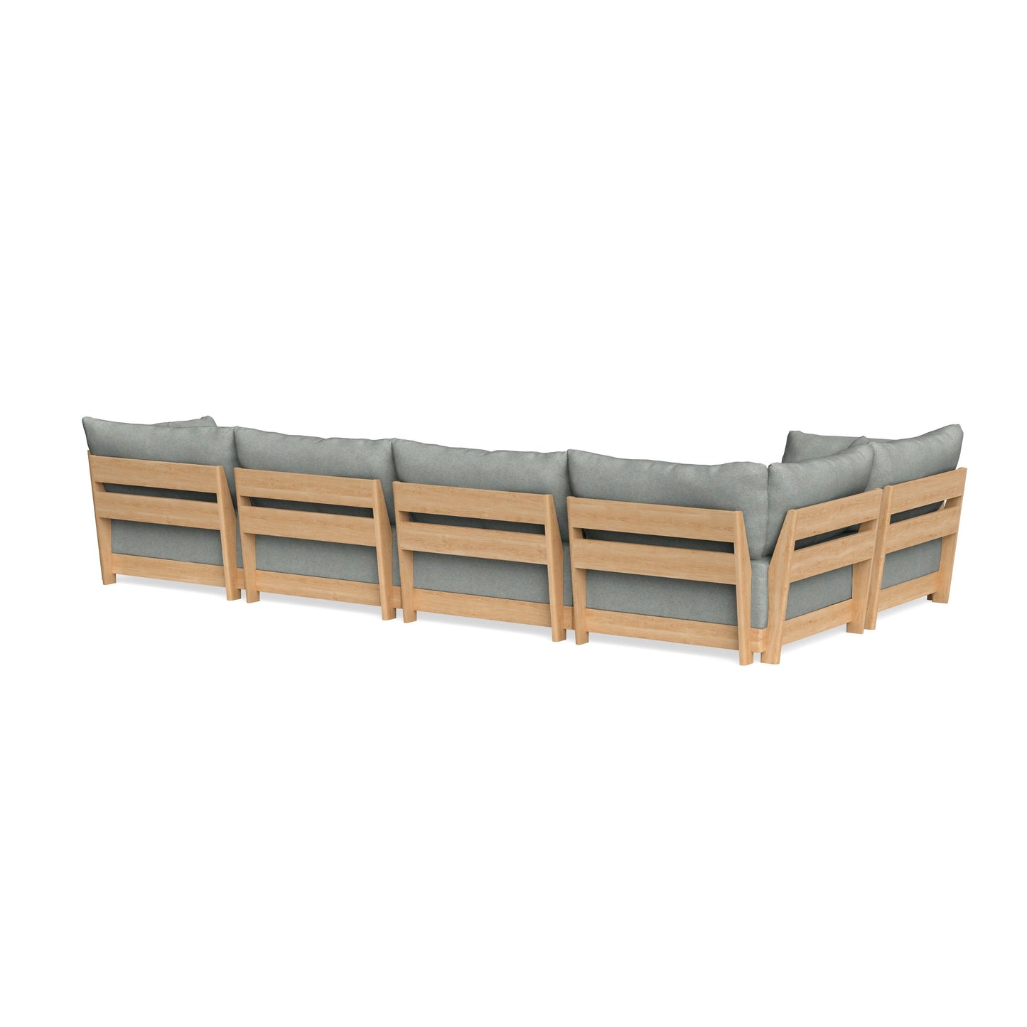 Slipcover Only - Modular Bondi 5-Seater L-Sectional in Spa