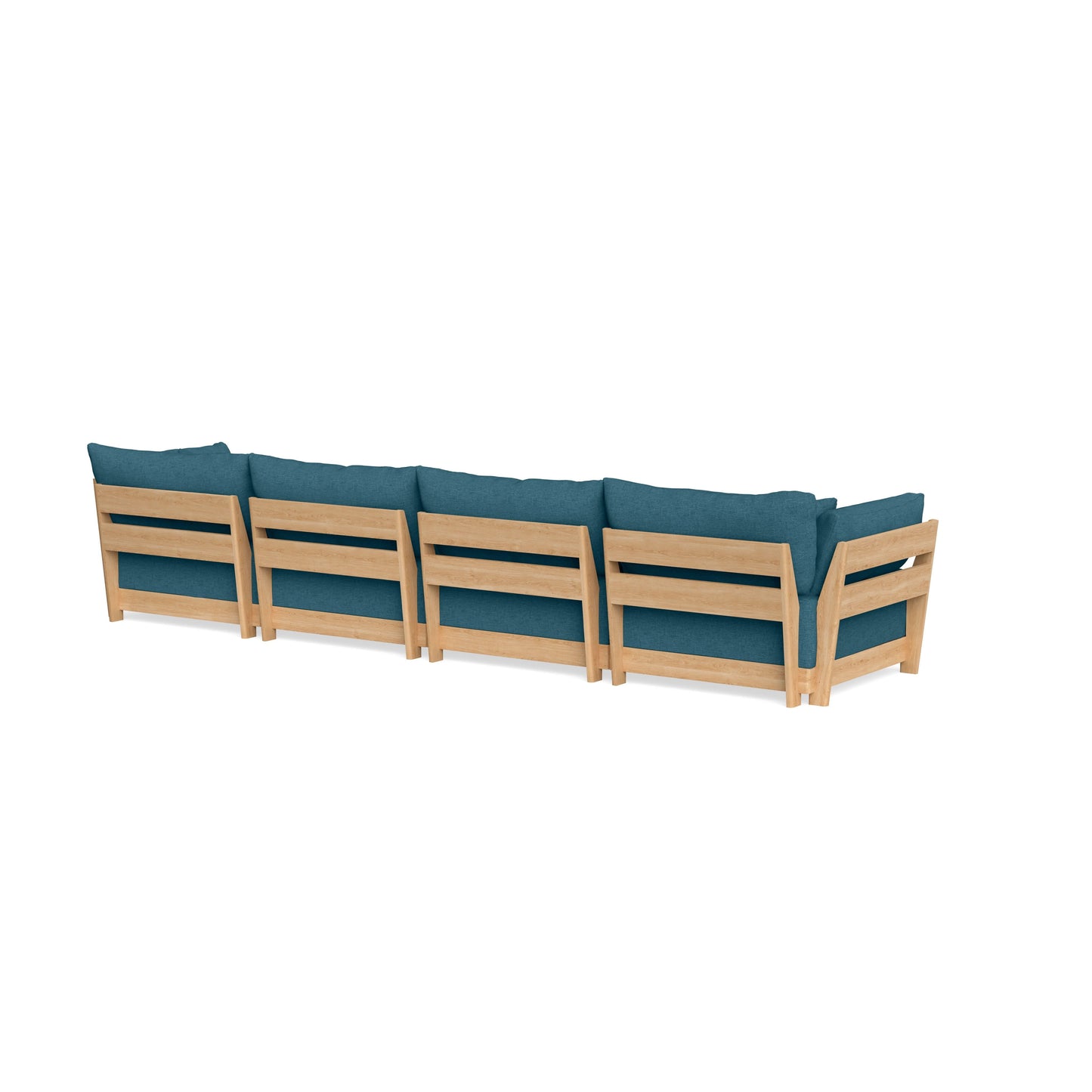 Slipcover Only - Modular Bondi 4-Seater Sofa in Aegean Blue
