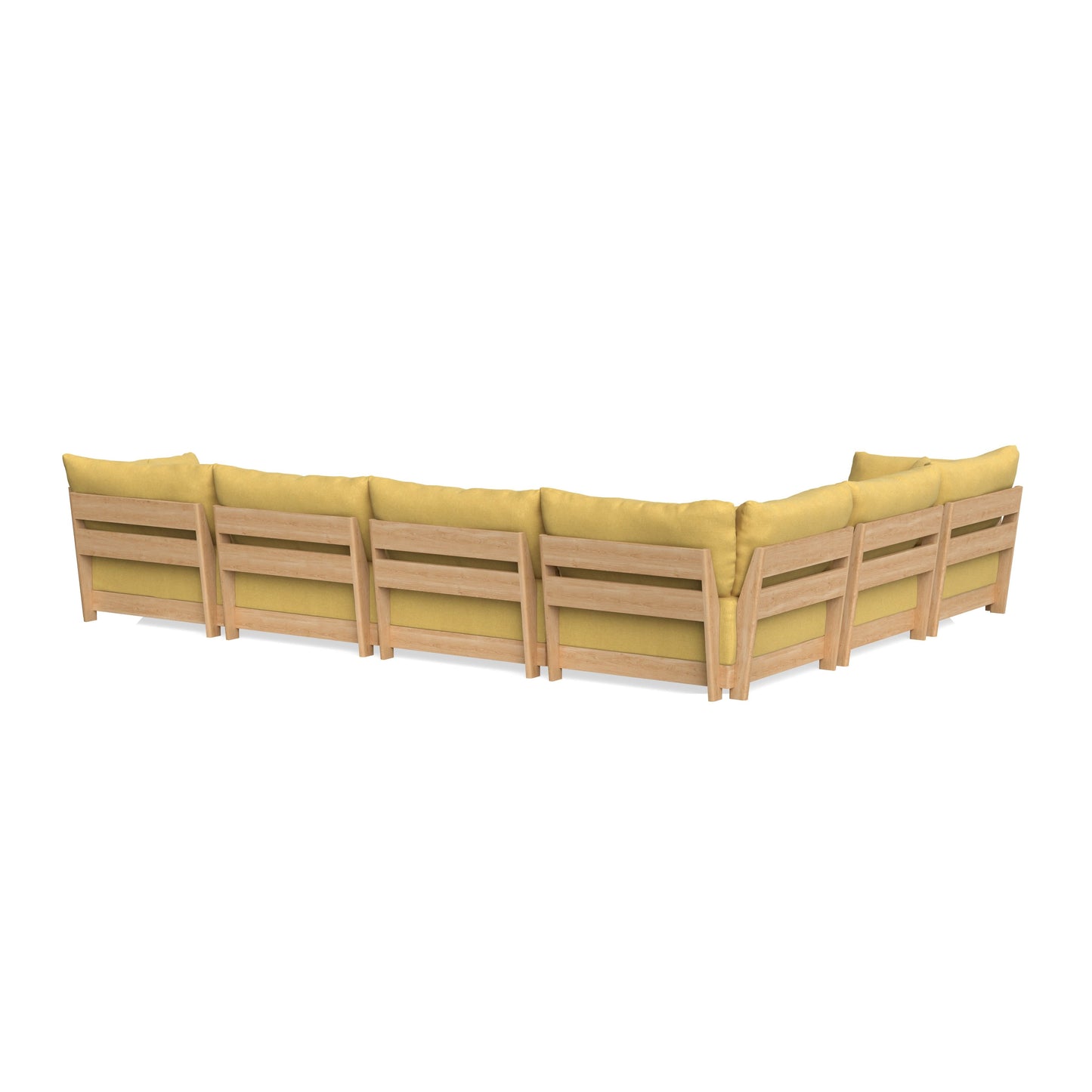 Slipcover Only - Modular Bondi 6-Seater Corner Sectional in Goldenrod