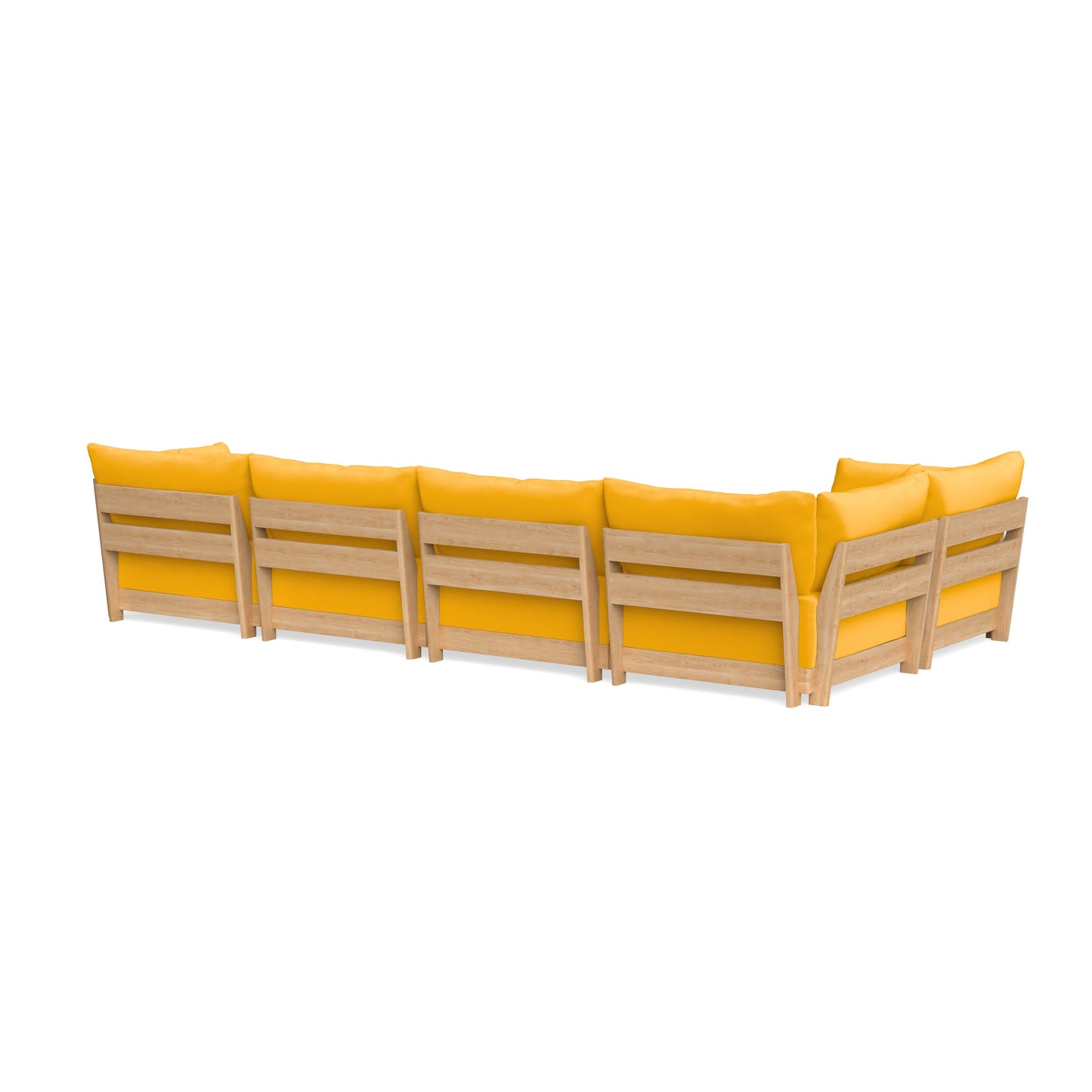 Slipcover Only - Modular Bondi 5-Seater L-Sectional in Marigold