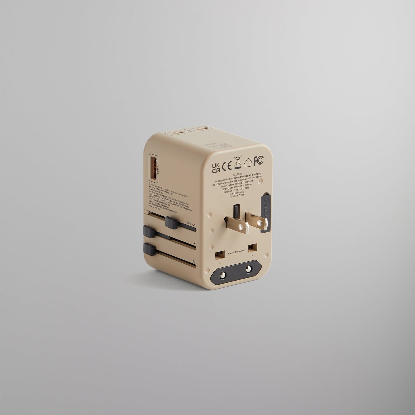 Kith for TUMI 65W Universal Power Adapter - Quicksand