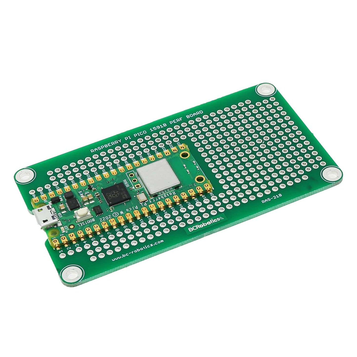 1591B Perf Board for the Raspberry Pi Pico