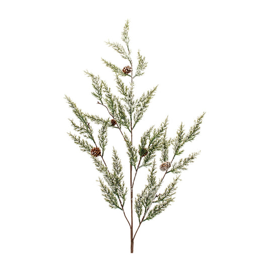 Icy Pine Spray with Pinecones, Set of 2