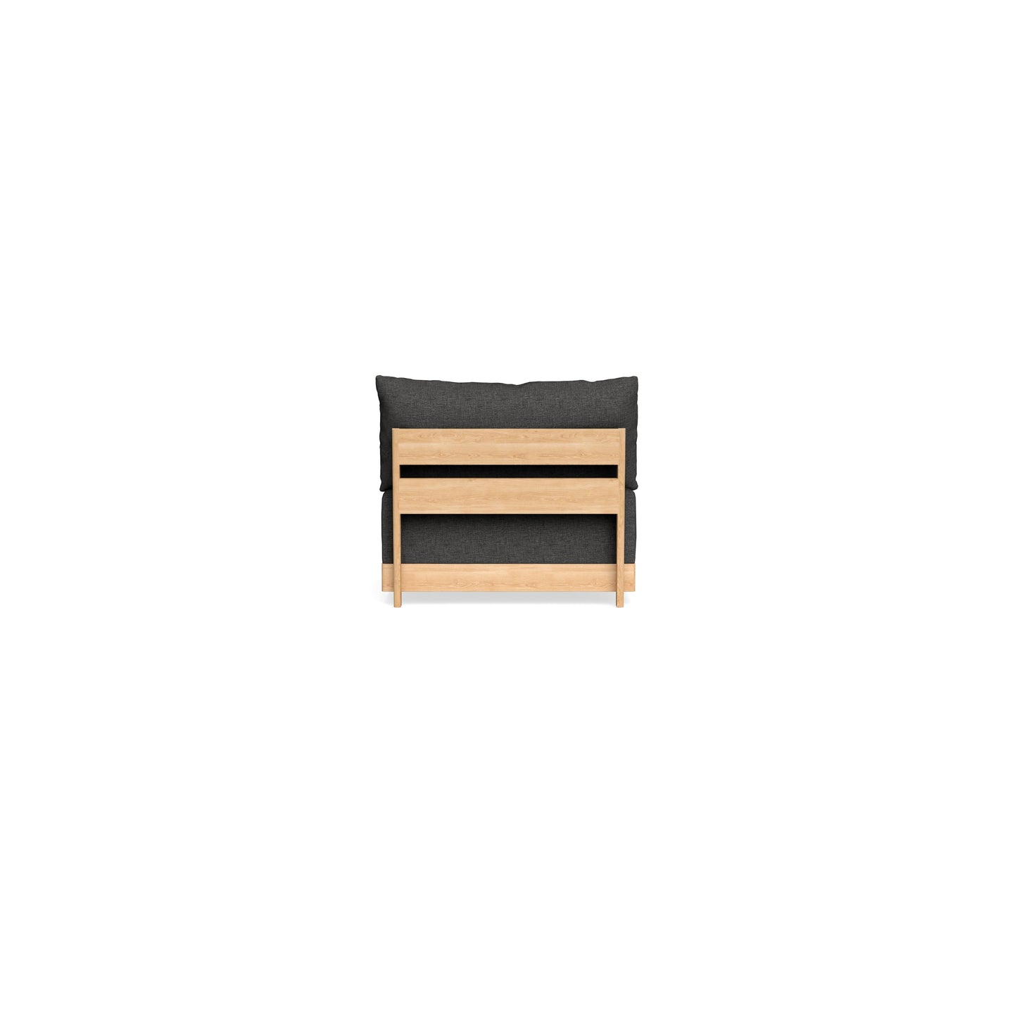 Slipcover Only - Modular Bondi Armless Chair in Graphite