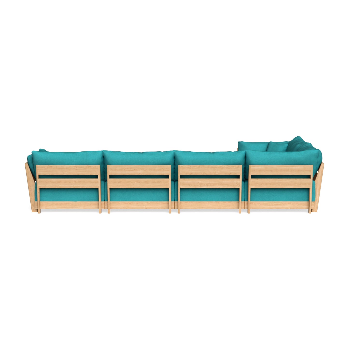 Slipcover Only - Modular Bondi 5-Seater L-Sectional in Pool