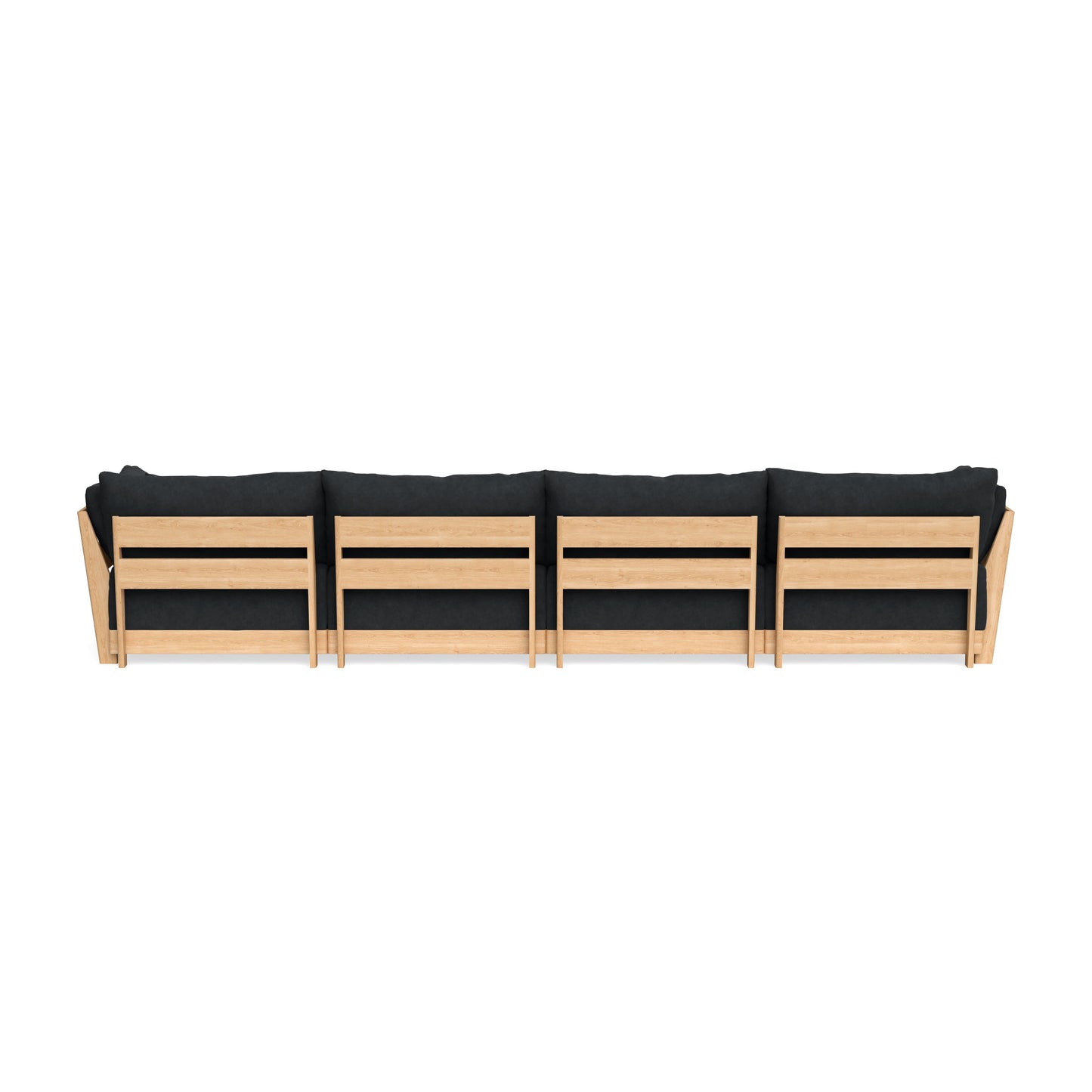 Slipcover Only - Modular Bondi 4-Seater U-Sectional in Coal