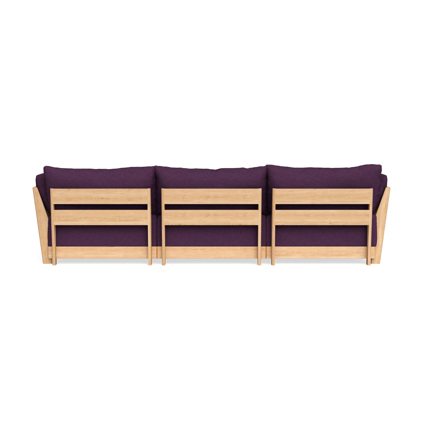 Slipcover Only - Modular Bondi 3-Seater Sofa in Aubergine