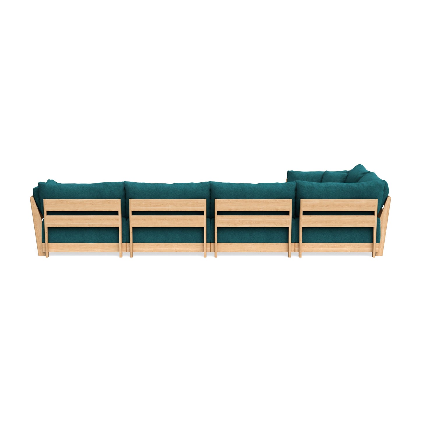 Slipcover Only - Modular Bondi 5-Seater L-Sectional in Ocean