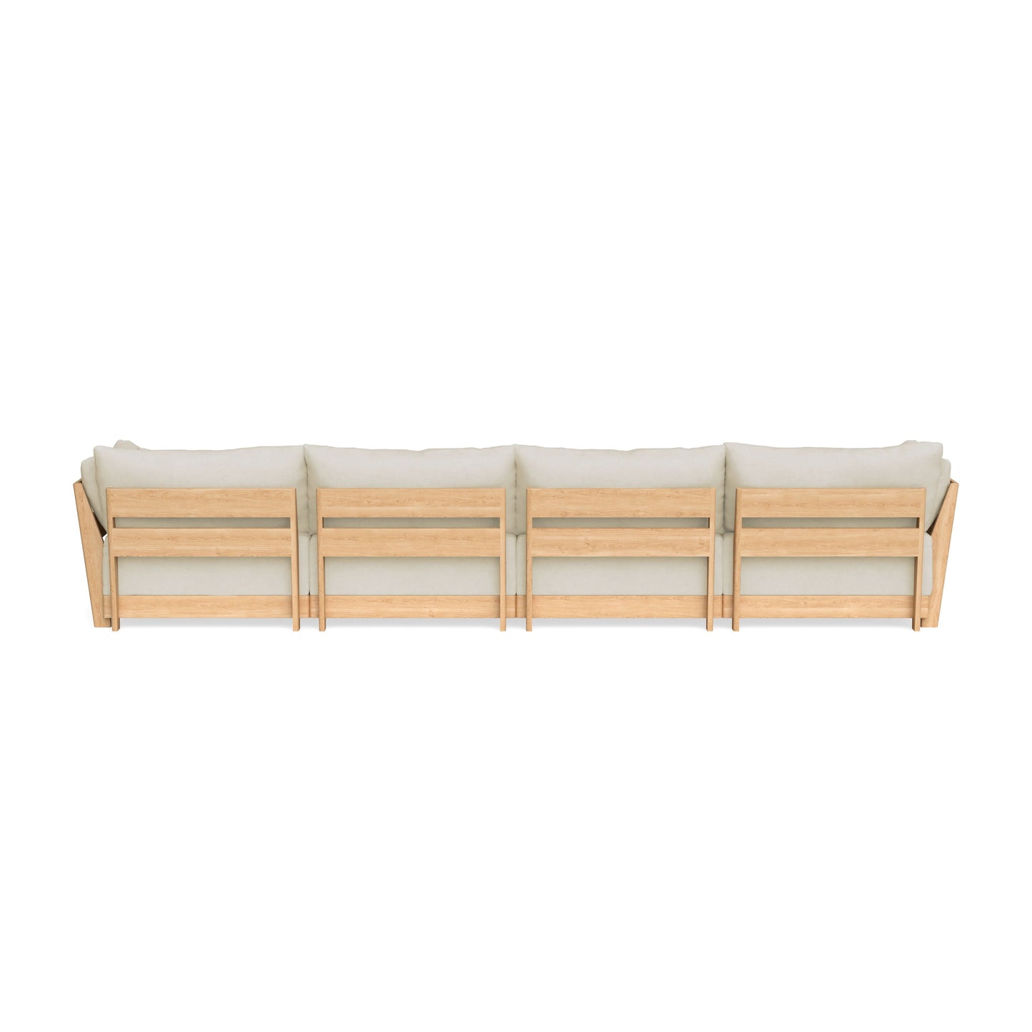 Slipcover Only - Modular Bondi 4-Seater Sectional in Mascarpone