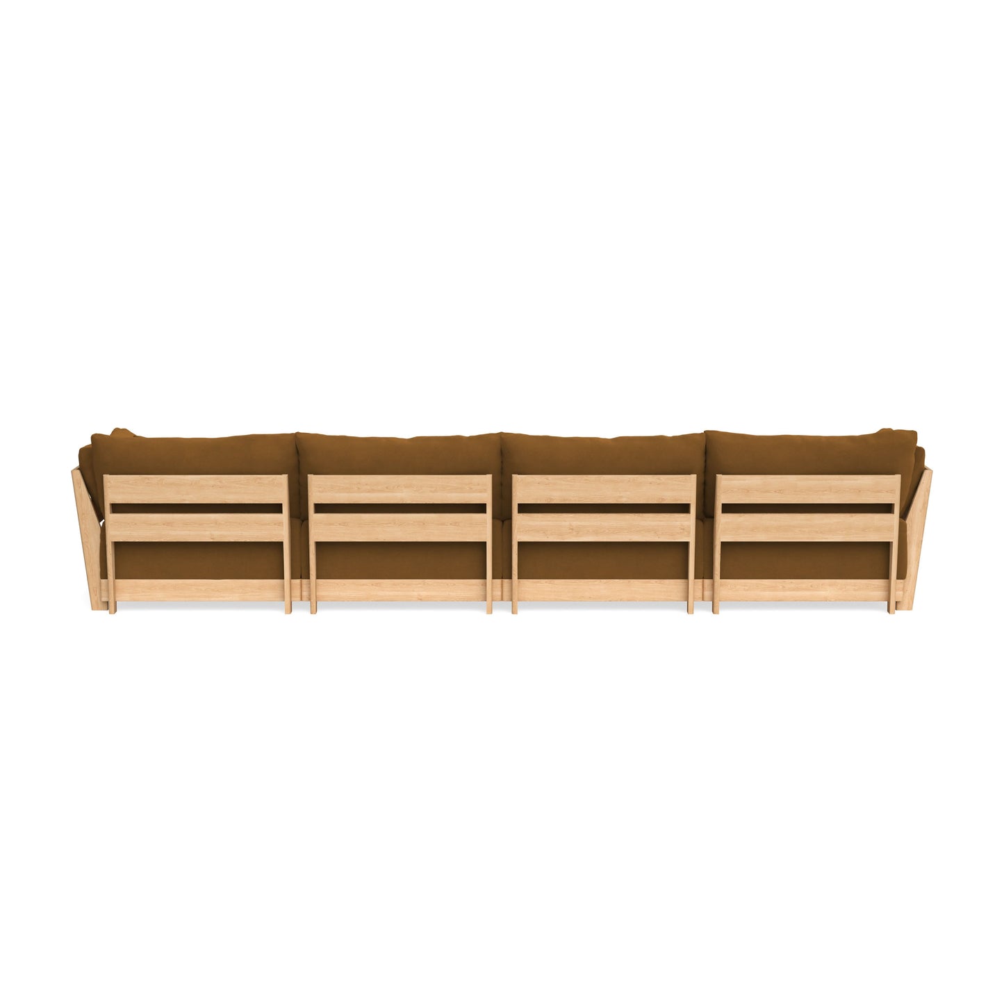 Slipcover Only - Modular Bondi 4-Seater Sofa in Cognac