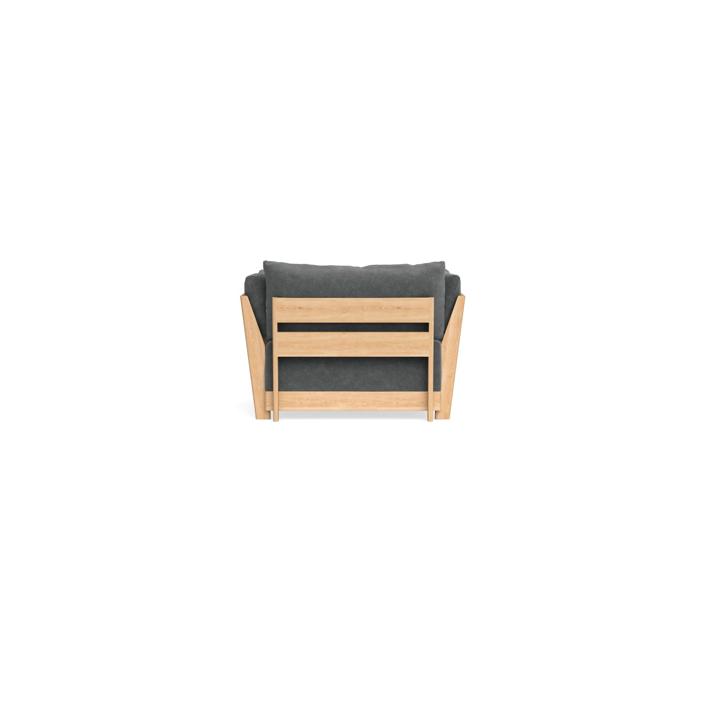 Slipcover Only - Modular Bondi Armchair + Ottoman in Chimney Gray