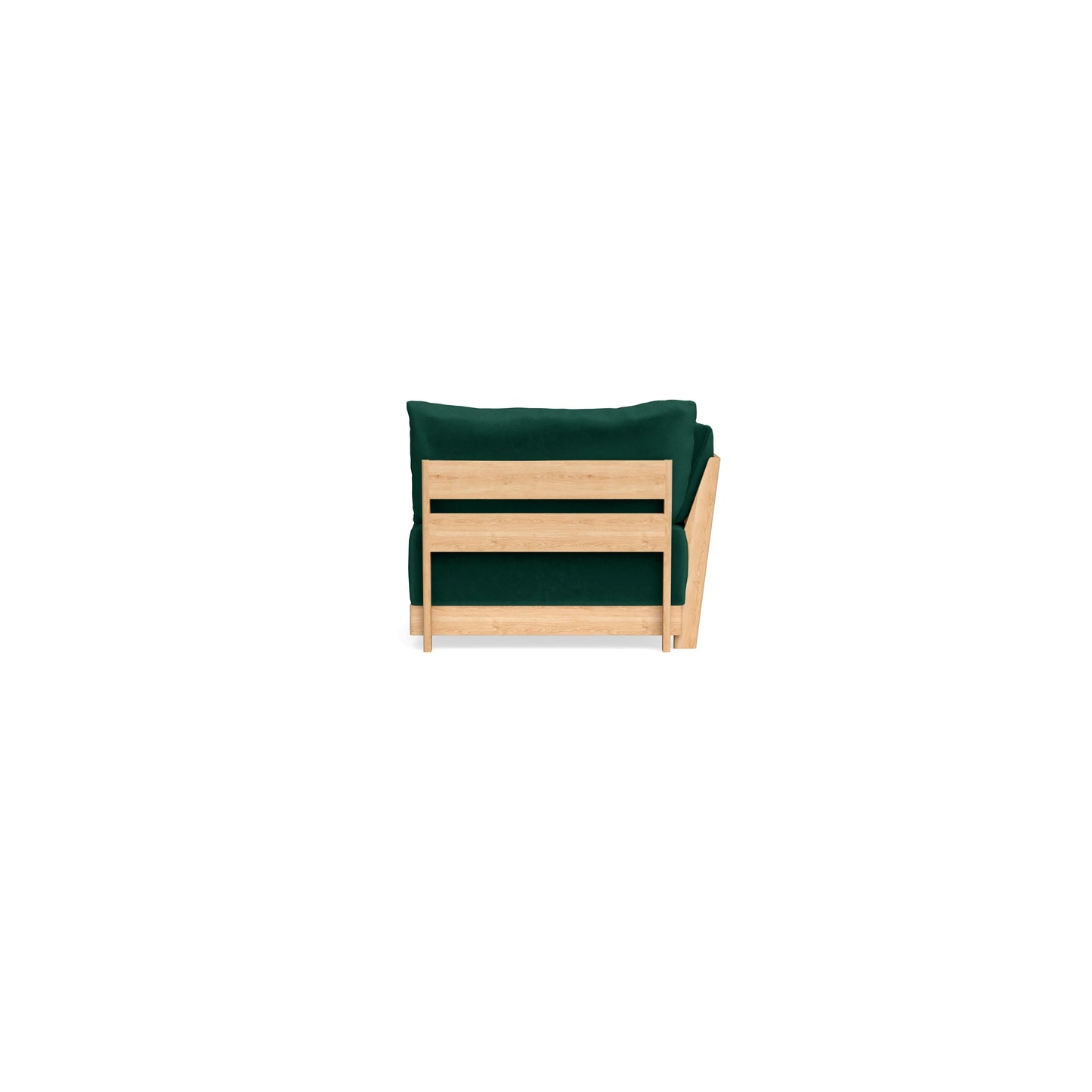 Slipcover Only - Modular Bondi End Chair in Evergreen