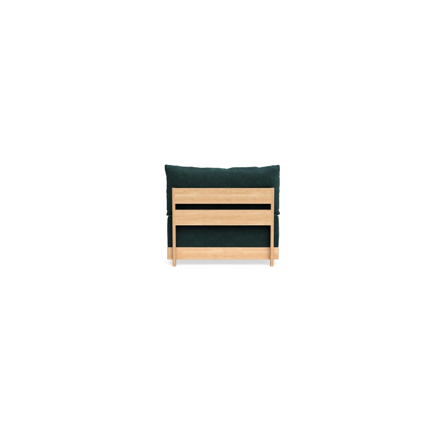 Slipcover Only - Modular Bondi Armless Chair in Harbor Blue
