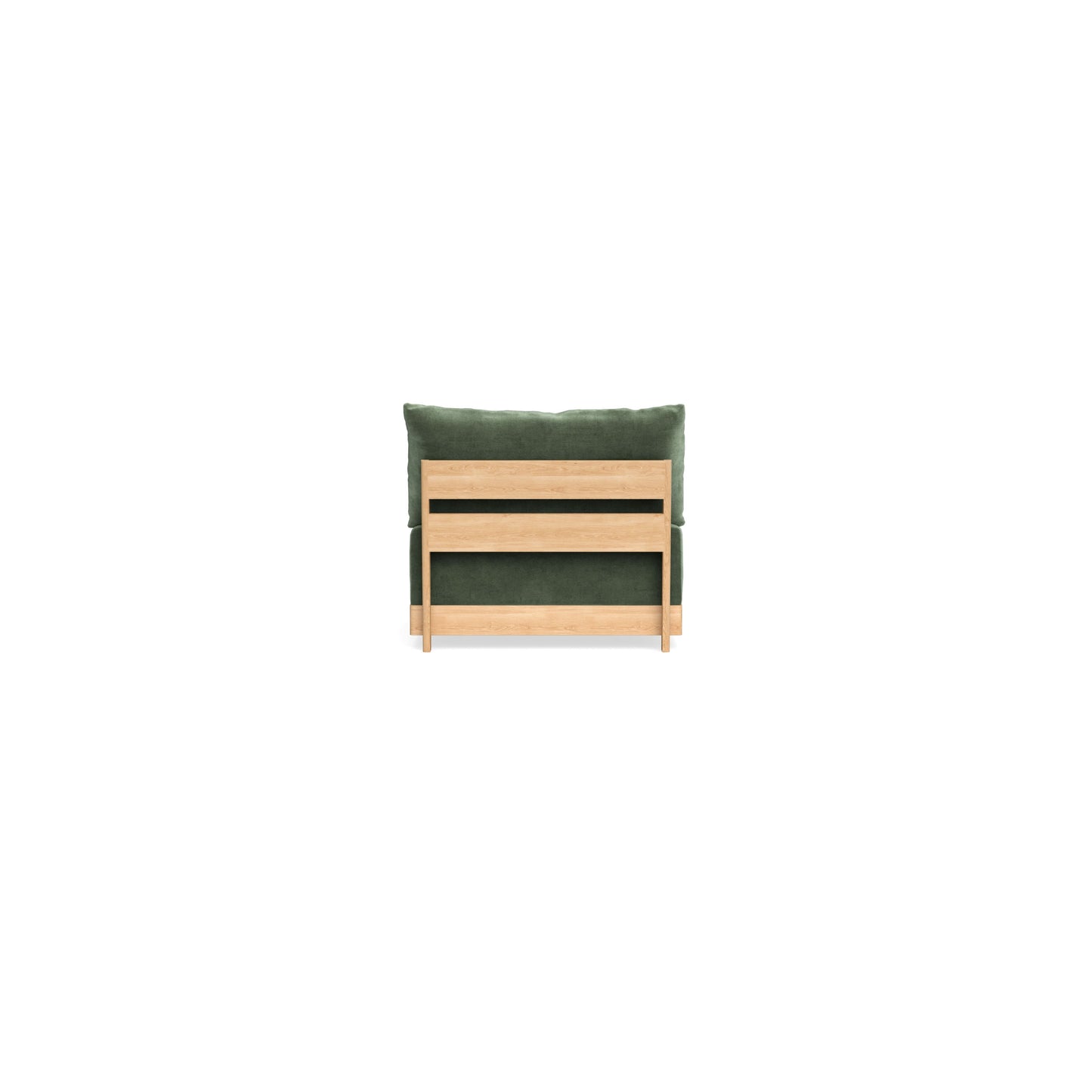 Slipcover Only - Modular Bondi Armless Chair in Rosemary