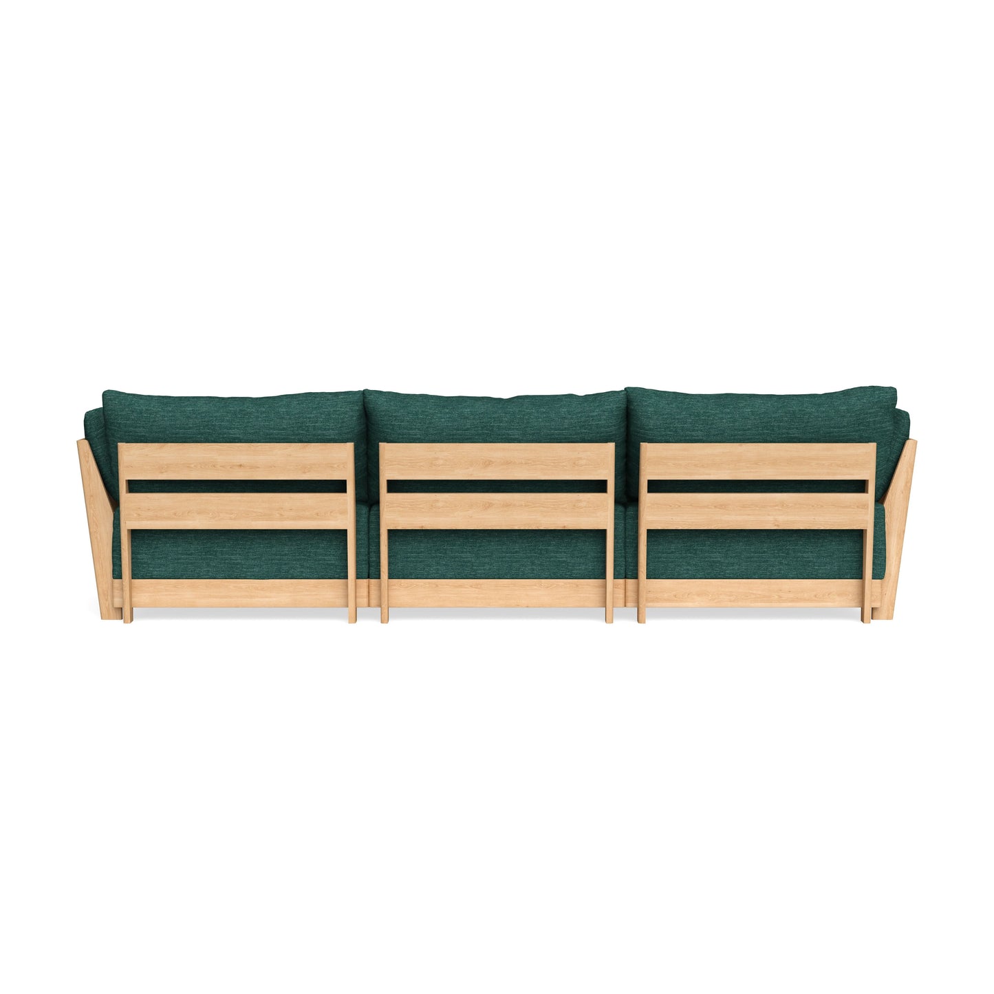 Slipcover Only - Modular Bondi 3-Seater Sectional in Forest Green