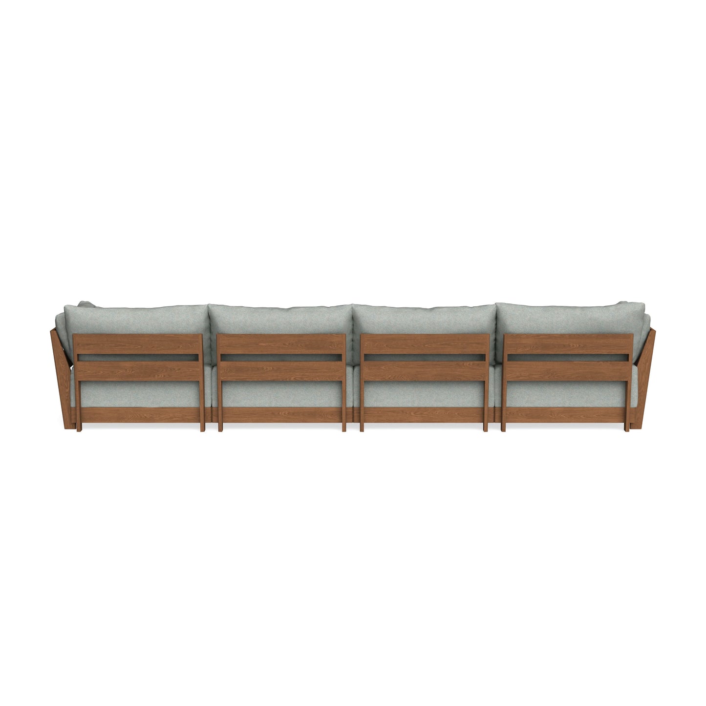 Modular Bondi Espresso 4-Seater Sectional in Spa | Classic Blend