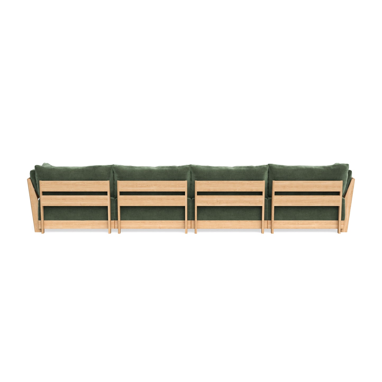 Slipcover Only - Modular Bondi 4-Seater Sectional in Rosemary