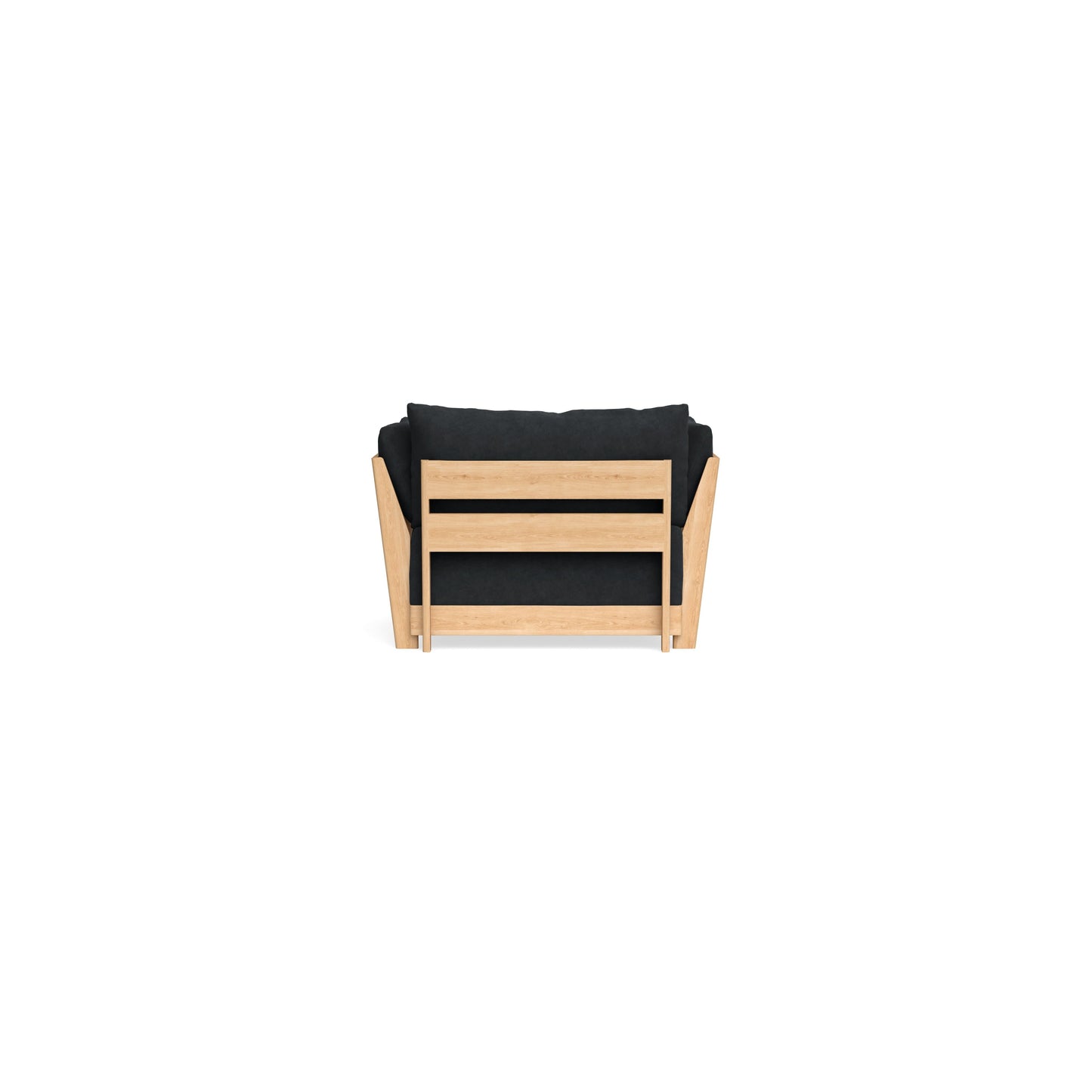 Slipcover Only - Modular Bondi Armchair + Ottoman in Coal