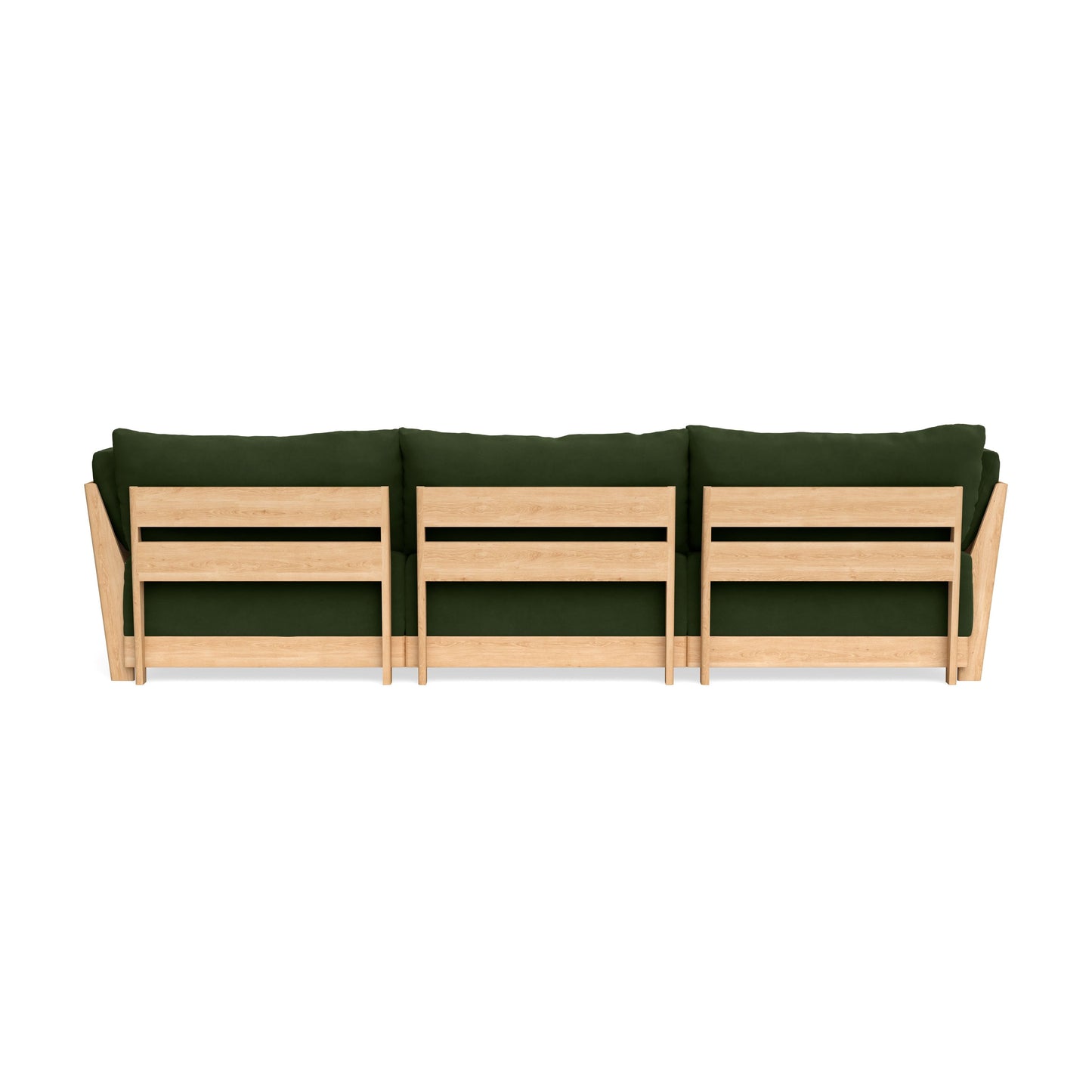 Slipcover Only - Modular Bondi 3-Seater U-Sectional in Tuscan Green