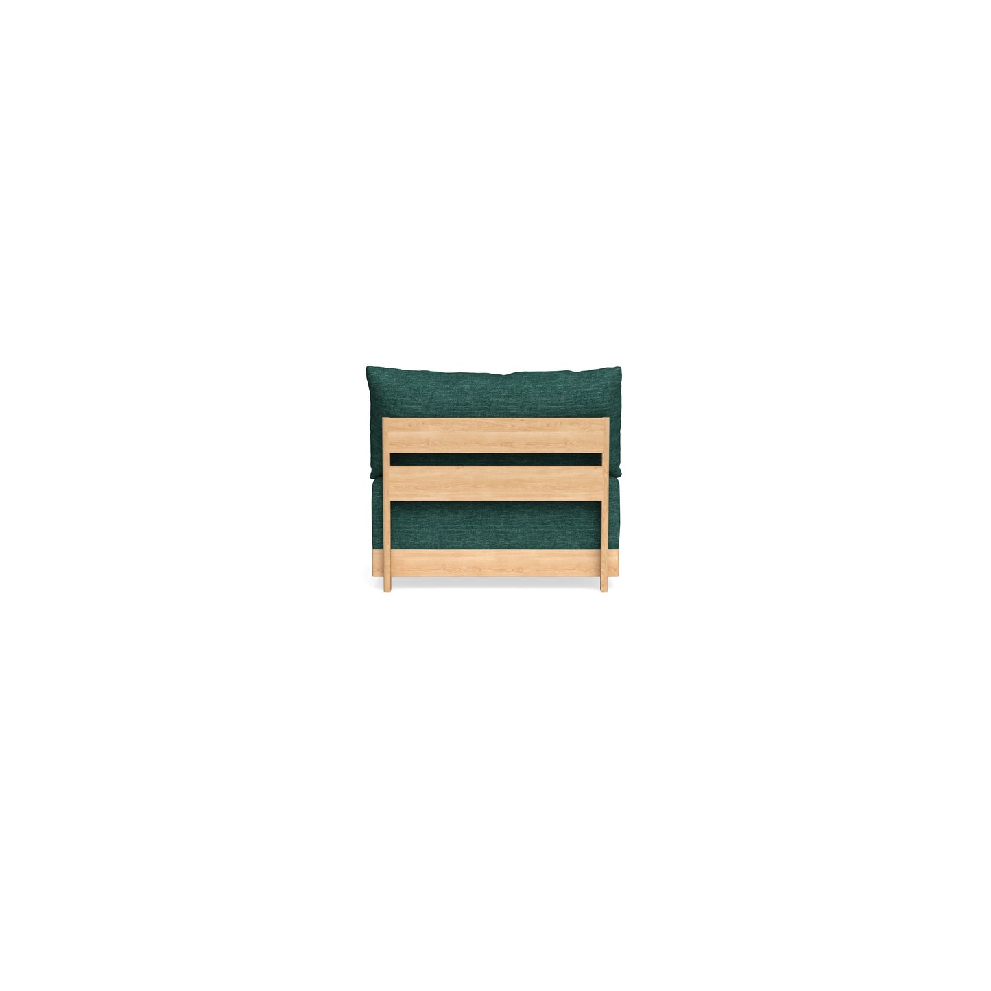 Slipcover Only - Modular Bondi Armless Chair in Forest Green