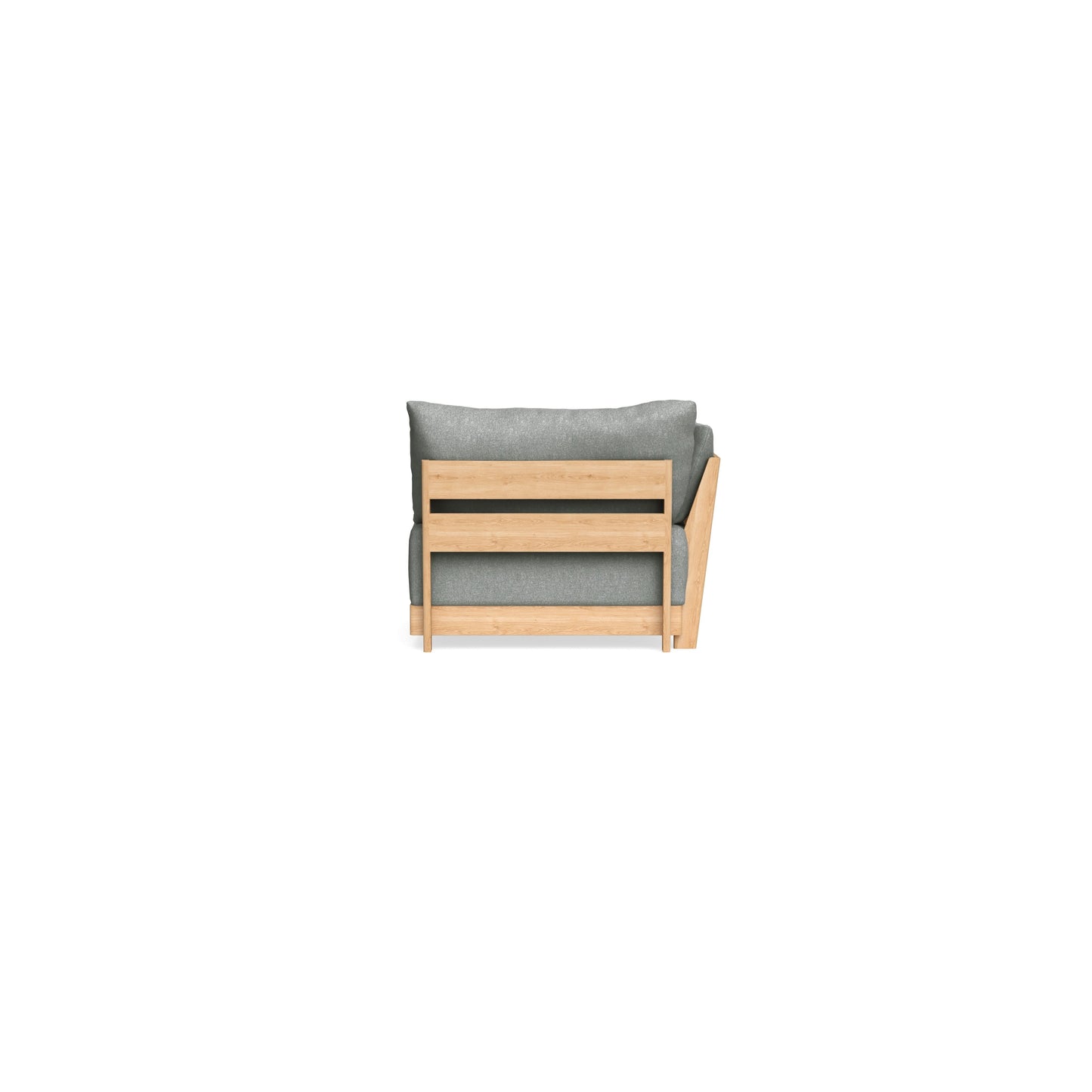 Slipcover Only - Modular Bondi End Chair in Storm Gray