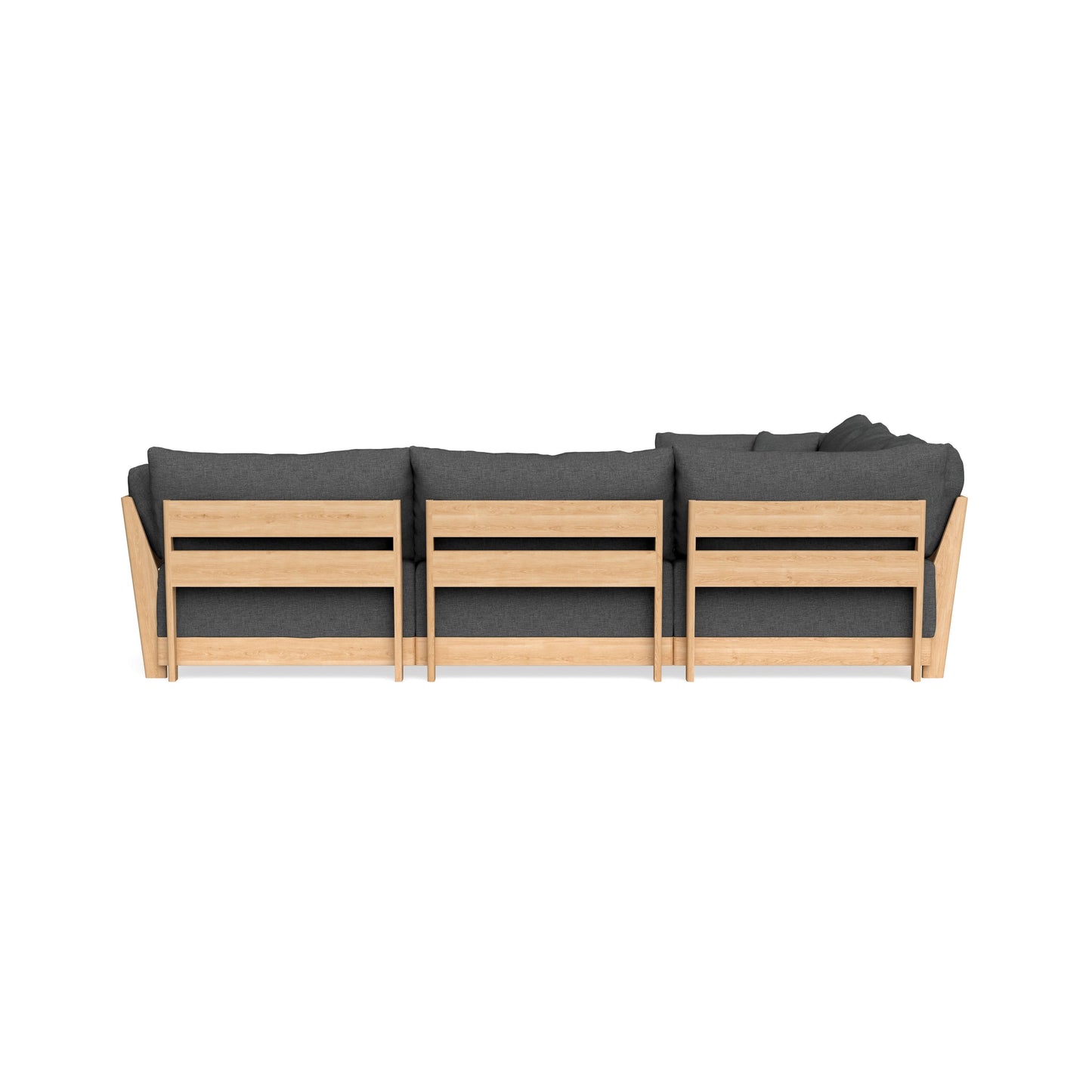 Slipcover Only - Modular Bondi 5-Seater Corner Sectional in Pebble