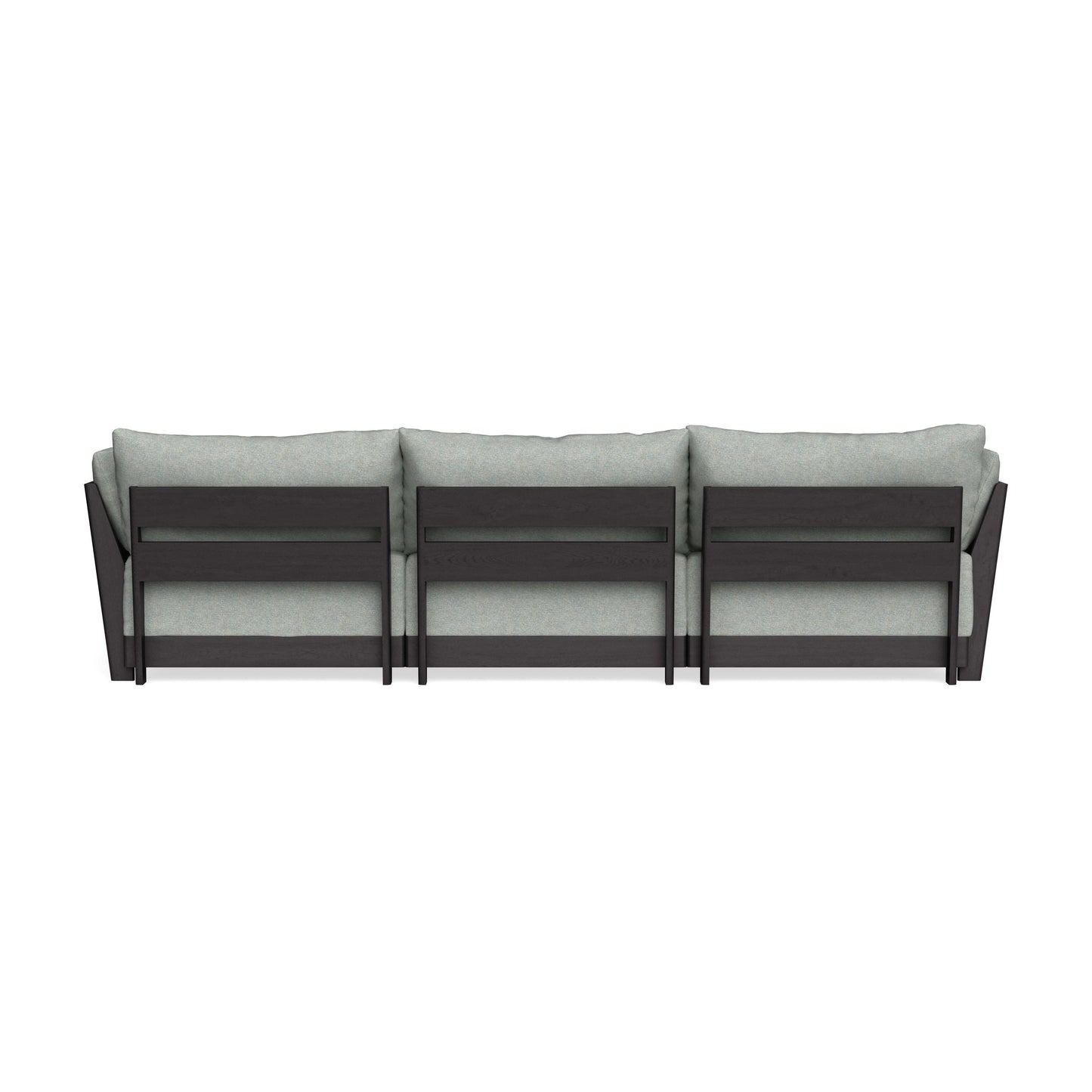 Modular Bondi Black 3-Seater U-Sectional in Spa | Classic Blend