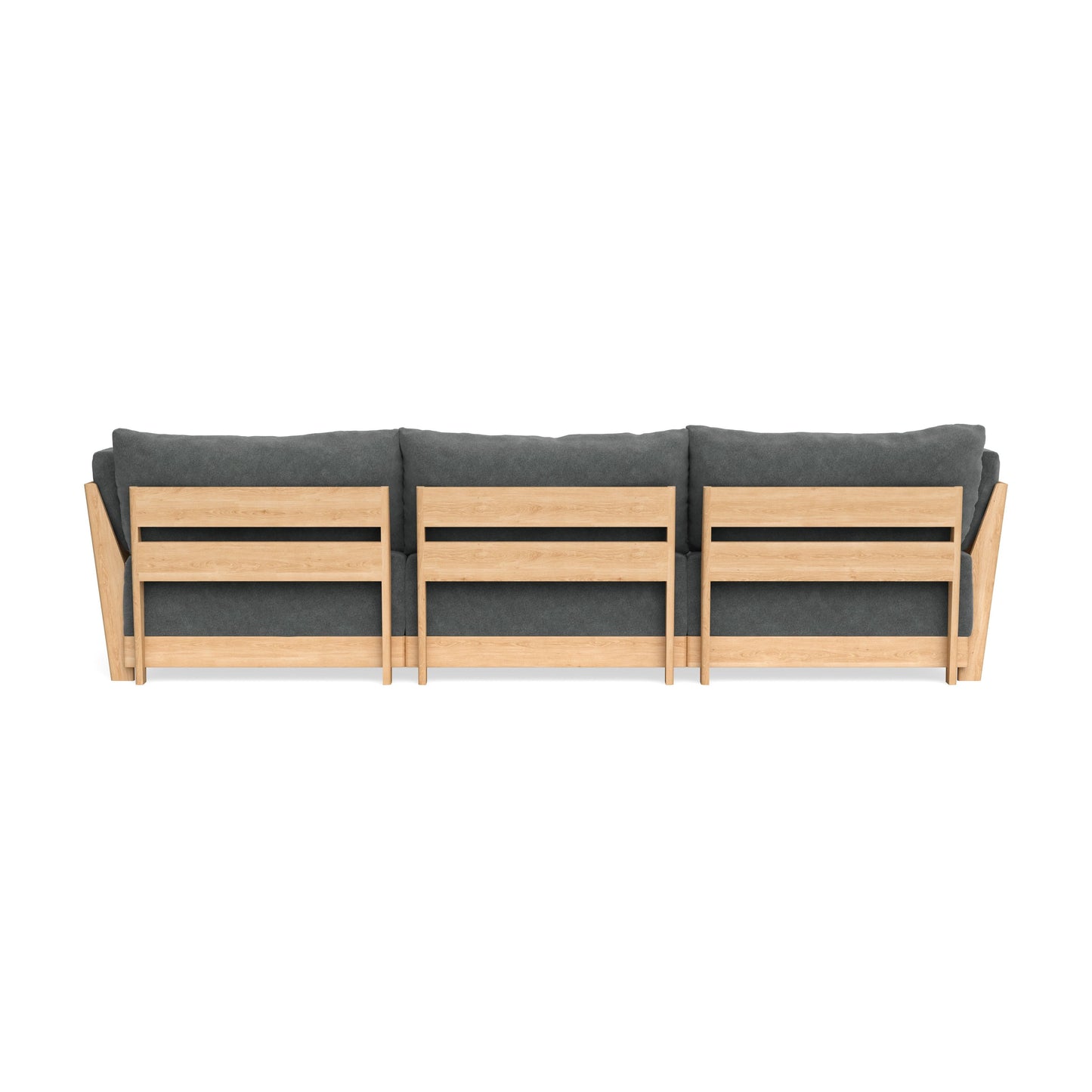Slipcover Only - Modular Bondi 3-Seater U-Sectional in Chimney Gray