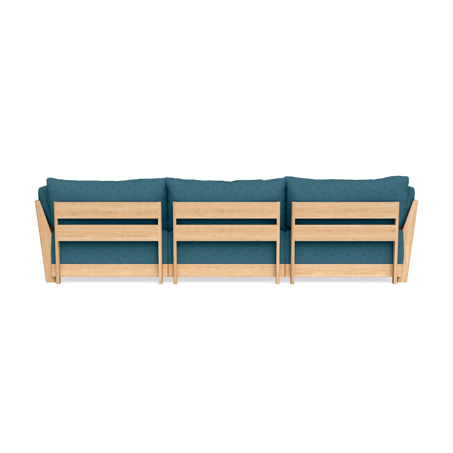 Slipcover Only - Modular Bondi 3-Seater Daybed Sofa Sectional in Aegean Blue