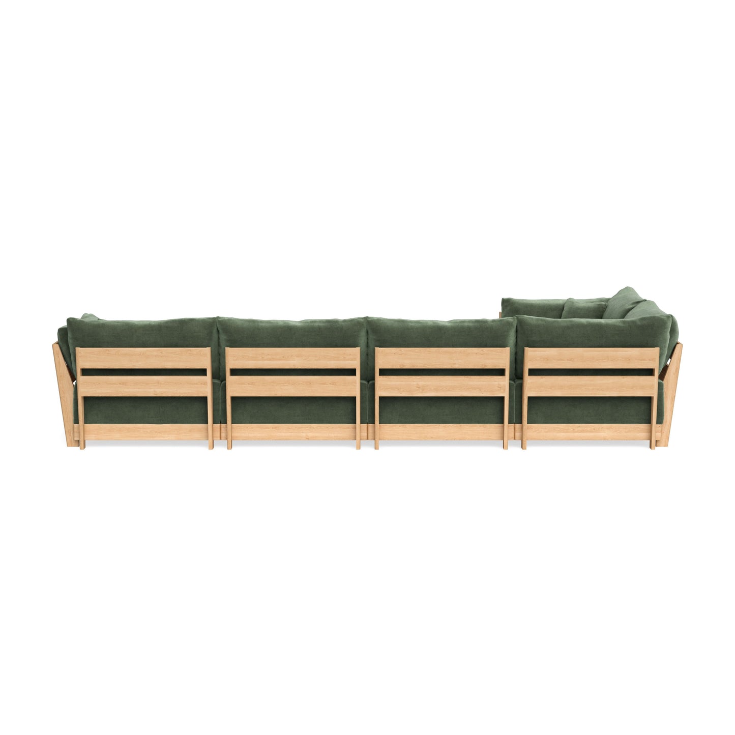 Slipcover Only - Modular Bondi 5-Seater L-Sectional in Rosemary