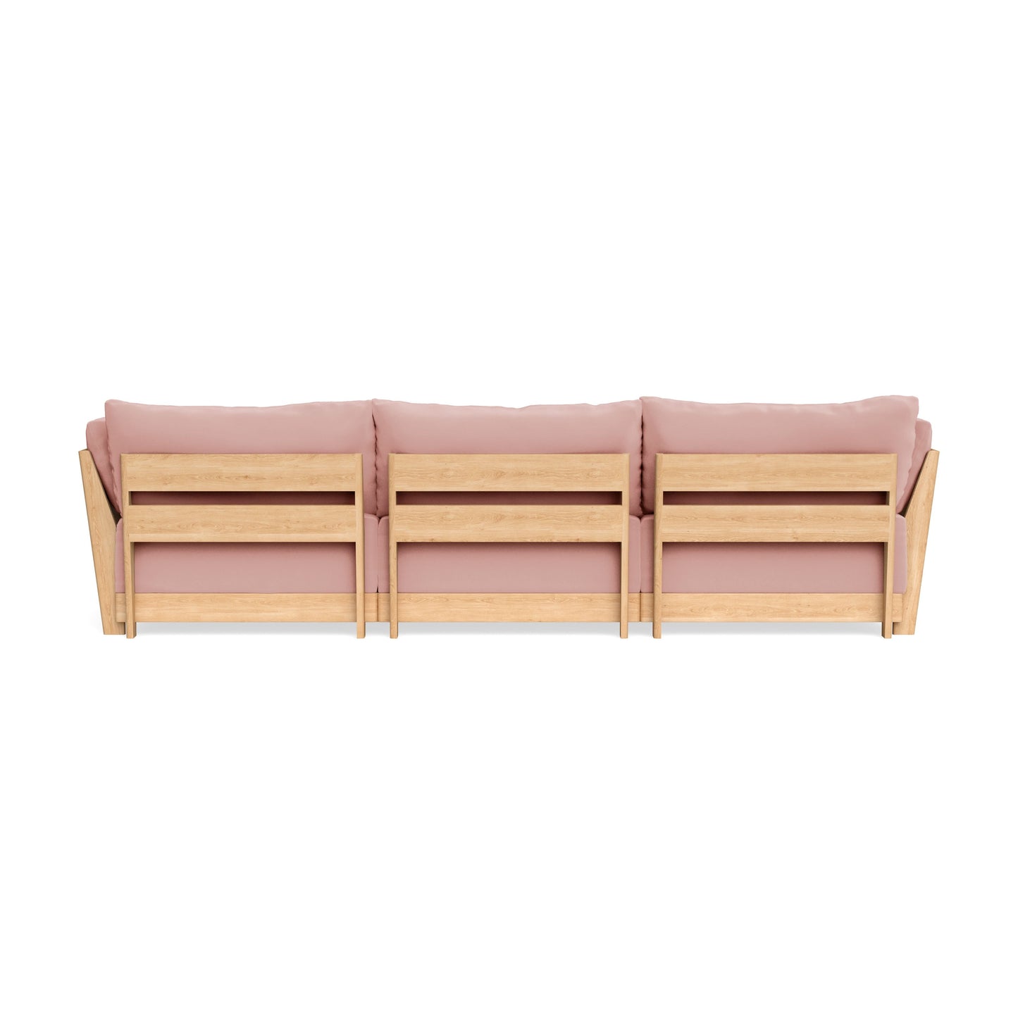 Slipcover Only - Modular Bondi 3-Seater Sectional in Powder Pink