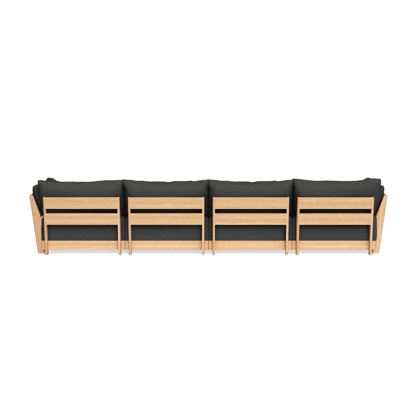 Slipcover Only - Modular Bondi 4-Seater U-Sectional in Raven Gray