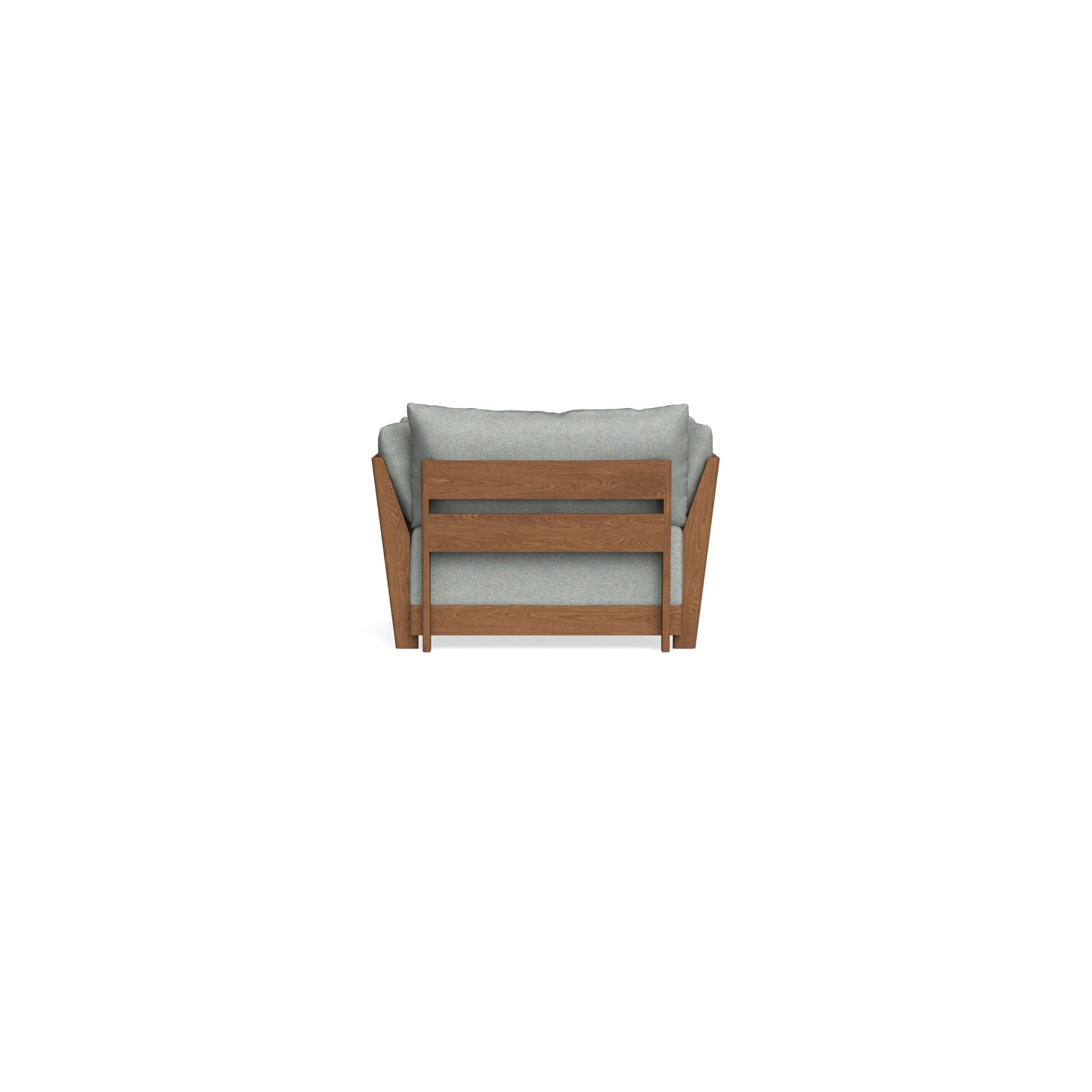 Modular Bondi Espresso Armchair in Spa | Memory Foam Blend