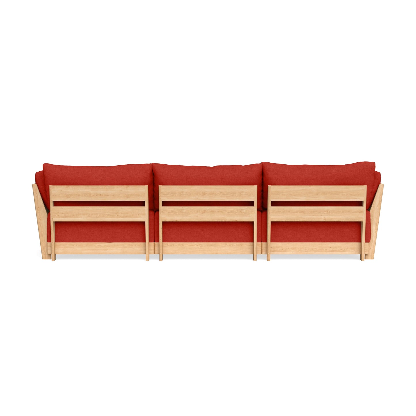 Slipcover Only - Modular Bondi 3-Seater Sectional in Cayenne