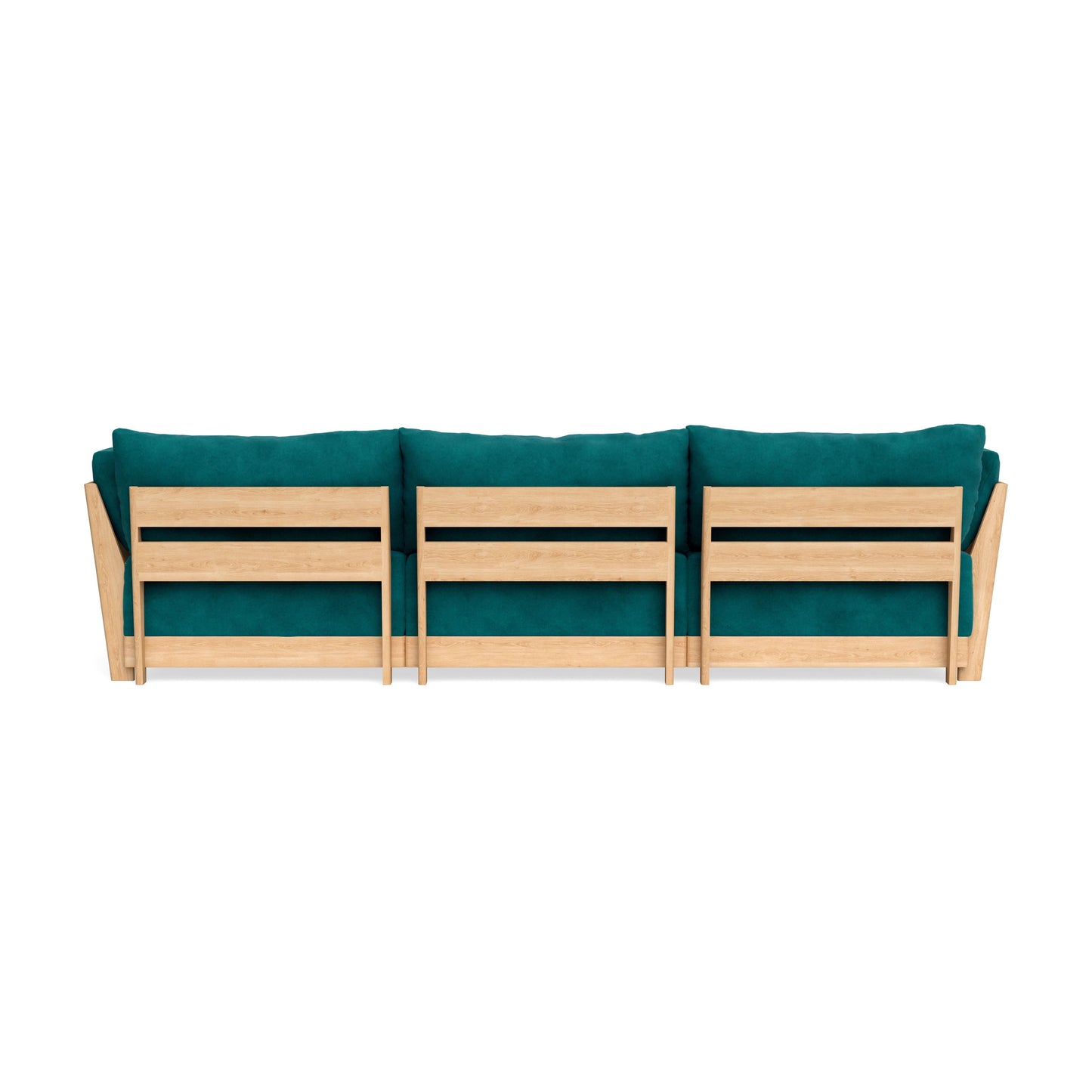 Slipcover Only - Modular Bondi 3-Seater Daybed Sofa Sectional in Peacock