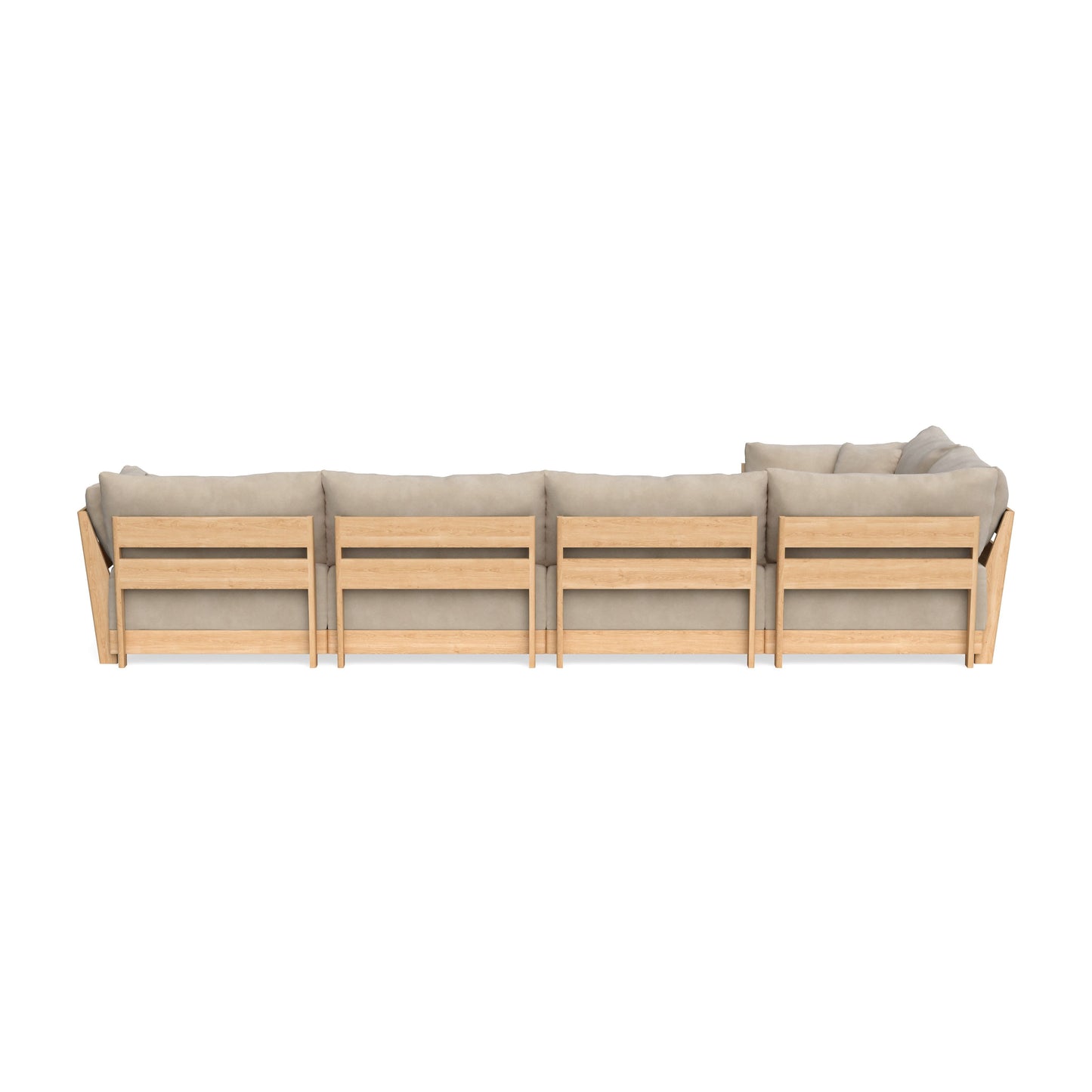 Slipcover Only - Modular Bondi 5-Seater L-Sectional in Oyster