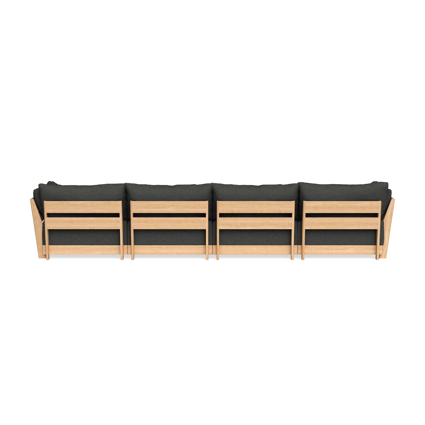 Slipcover Only - Modular Bondi 4-Seater Sofa in Raven Gray