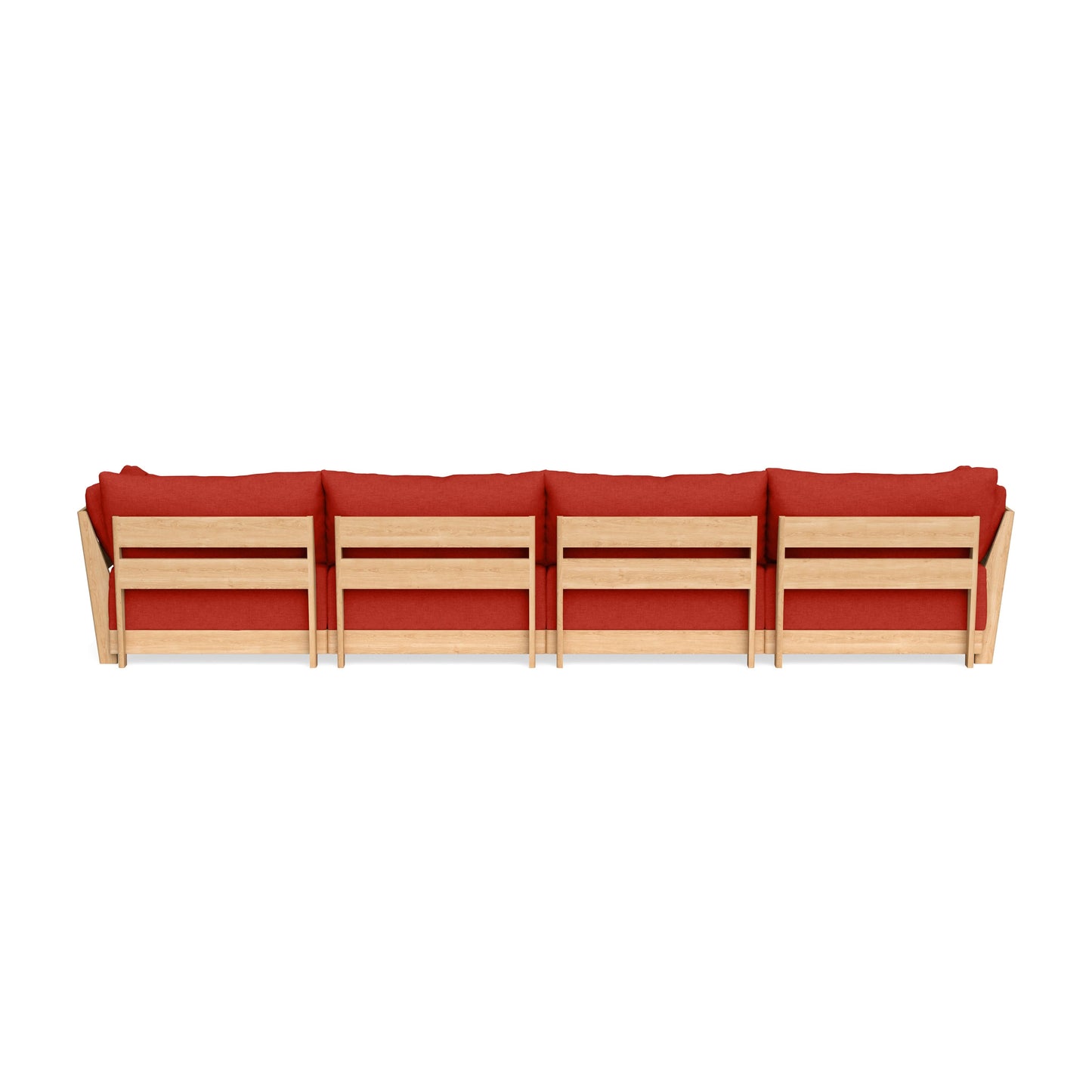 Slipcover Only - Modular Bondi 4-Seater U-Sectional in Cayenne