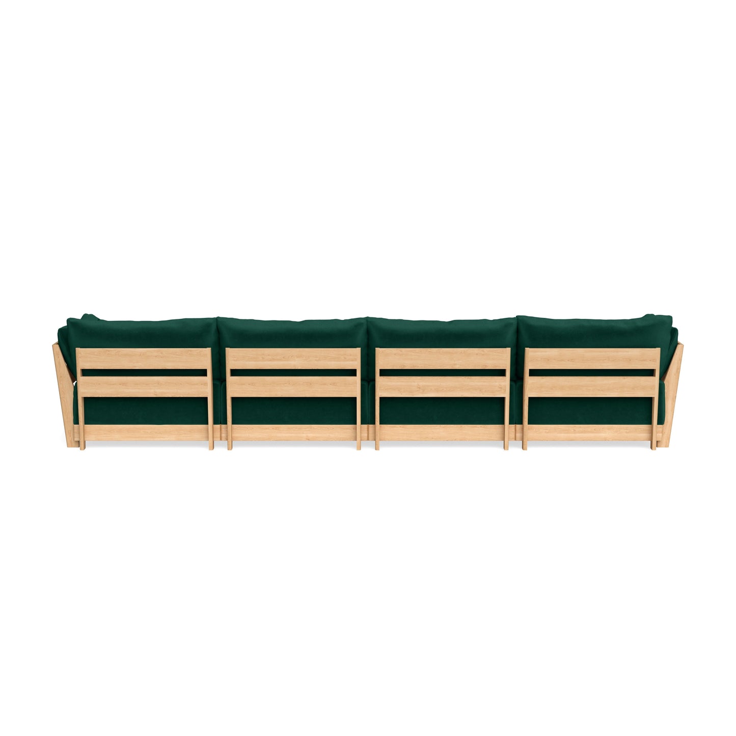 Slipcover Only - Modular Bondi 4-Seater Sofa in Evergreen