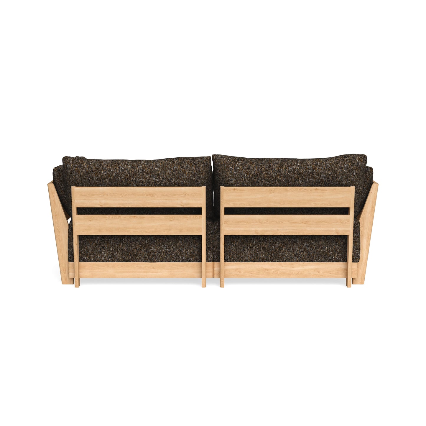 Modular Bondi Latte 2-Seater Sofa in Phantom | Classic Blend