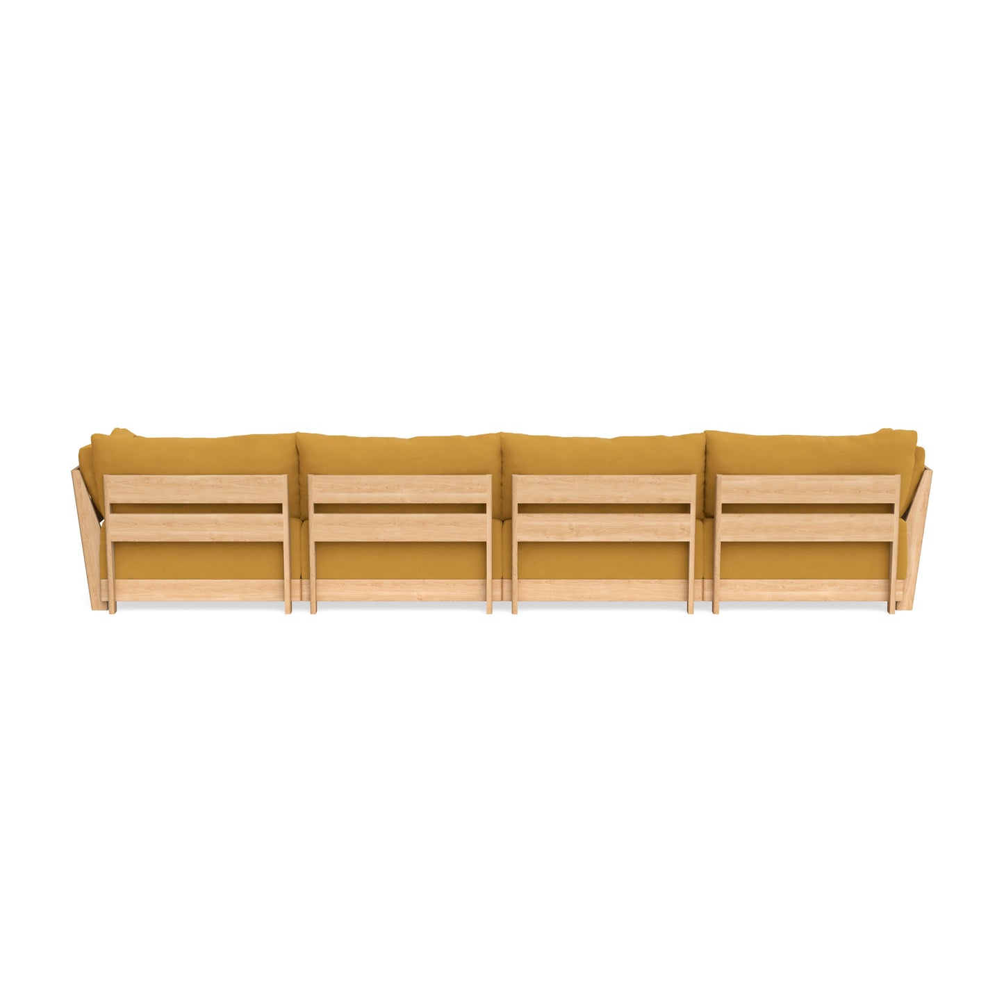 Slipcover Only - Modular Bondi 4-Seater Sectional in Honey