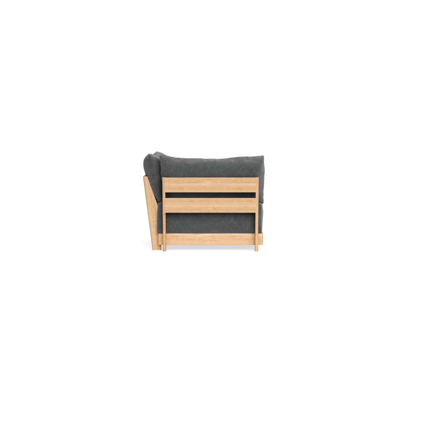 Slipcover Only - Modular Bondi Corner Chair in Chimney Gray