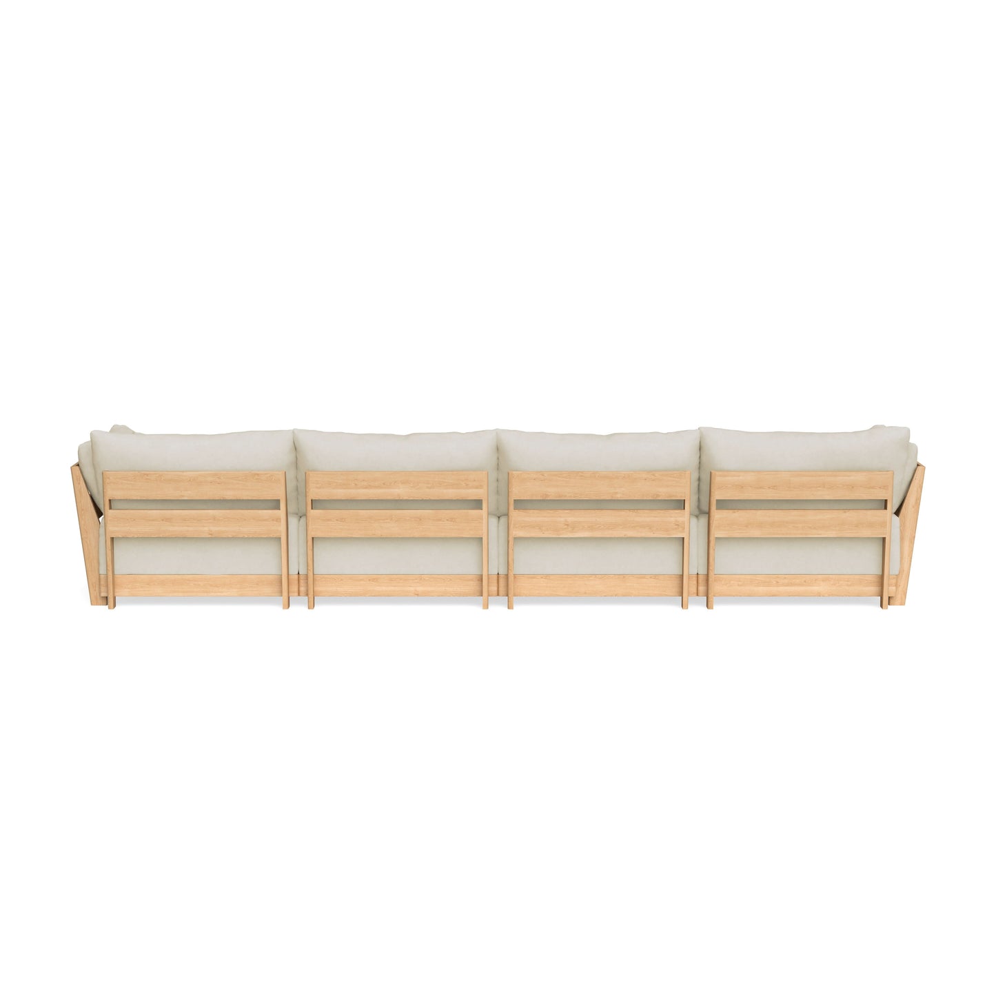 Slipcover Only - Modular Bondi 4-Seater U-Sectional in Mascarpone