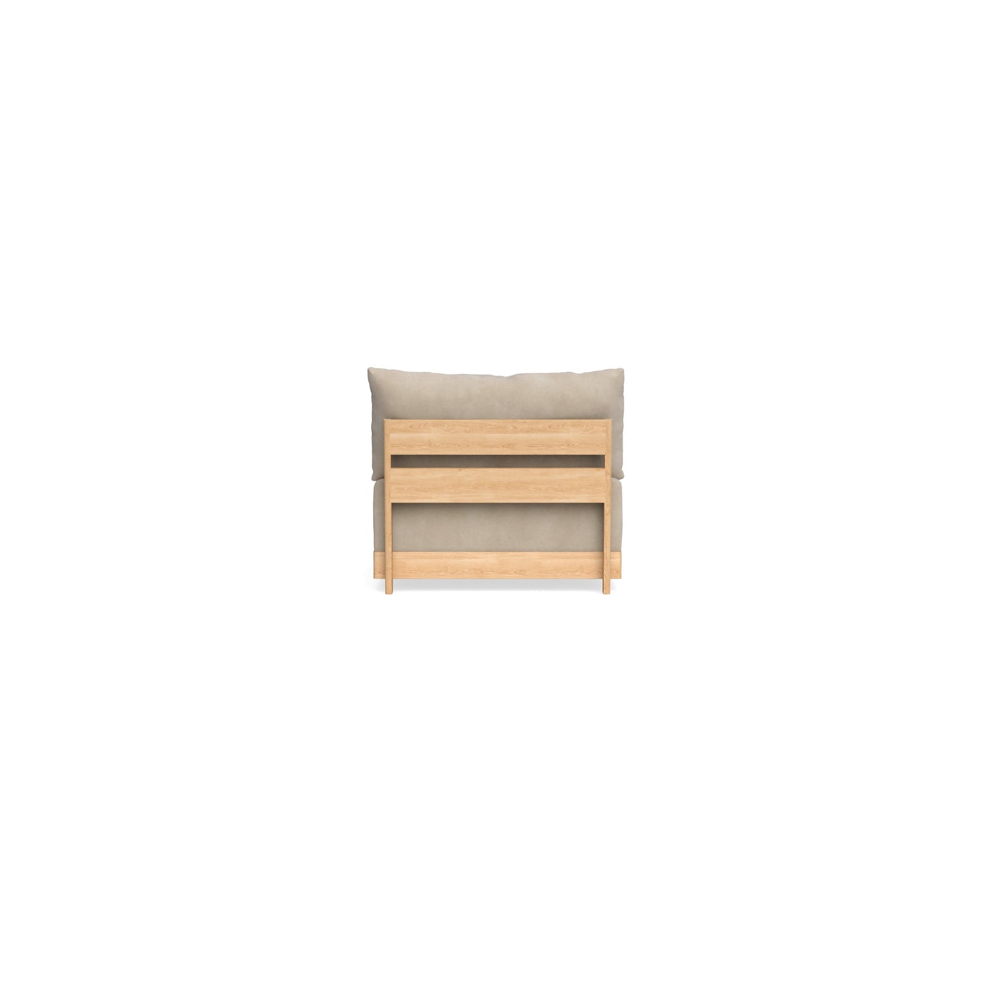Slipcover Only - Modular Bondi Armless Chair in Oyster