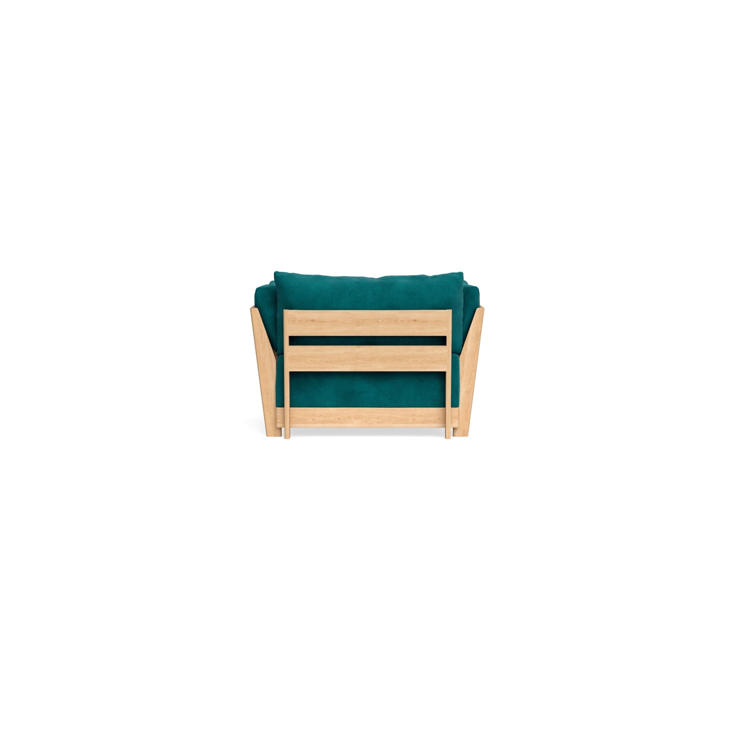 Slipcover Only - Modular Bondi Armchair + Ottoman in Peacock
