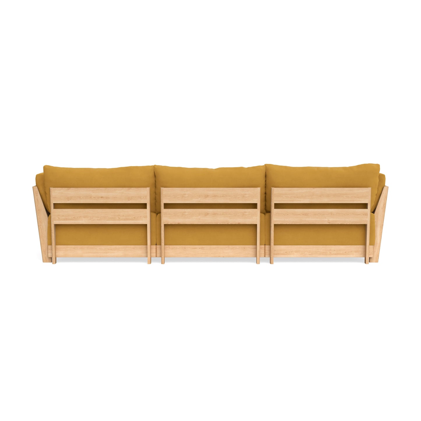 Slipcover Only - Modular Bondi 3-Seater Daybed Sofa Sectional in Honey